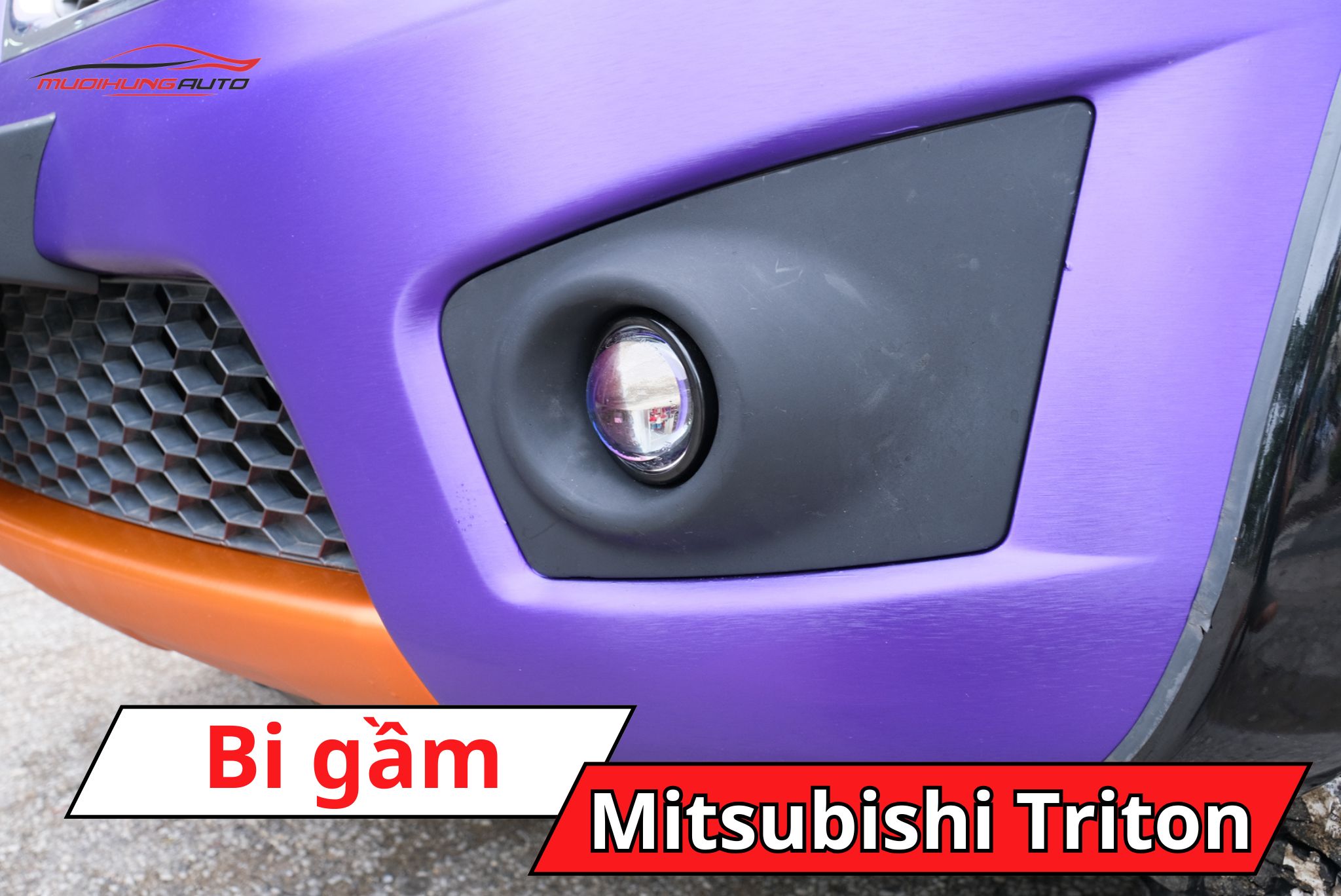 Bi gầm ô tô Mitsubishi Triton