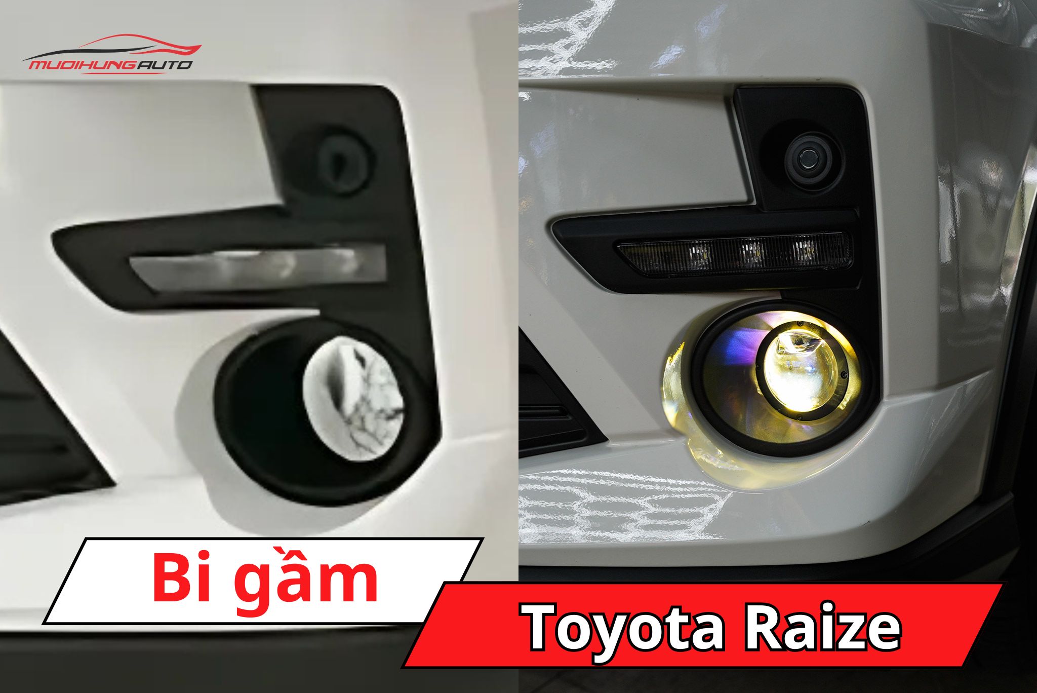 Bi gầm ô tô Toyota Raize