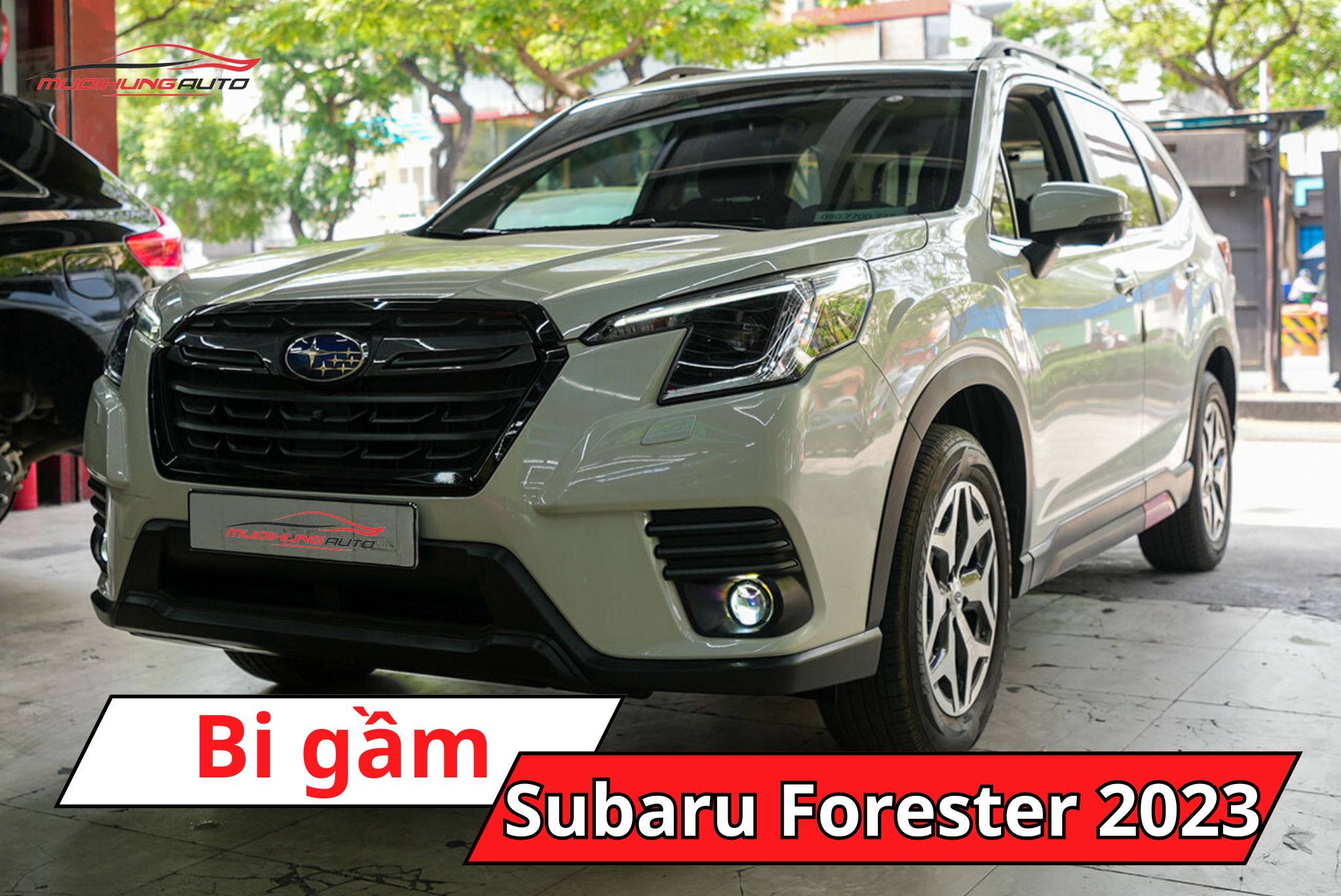 Bi gầm Subaru Forester 2023