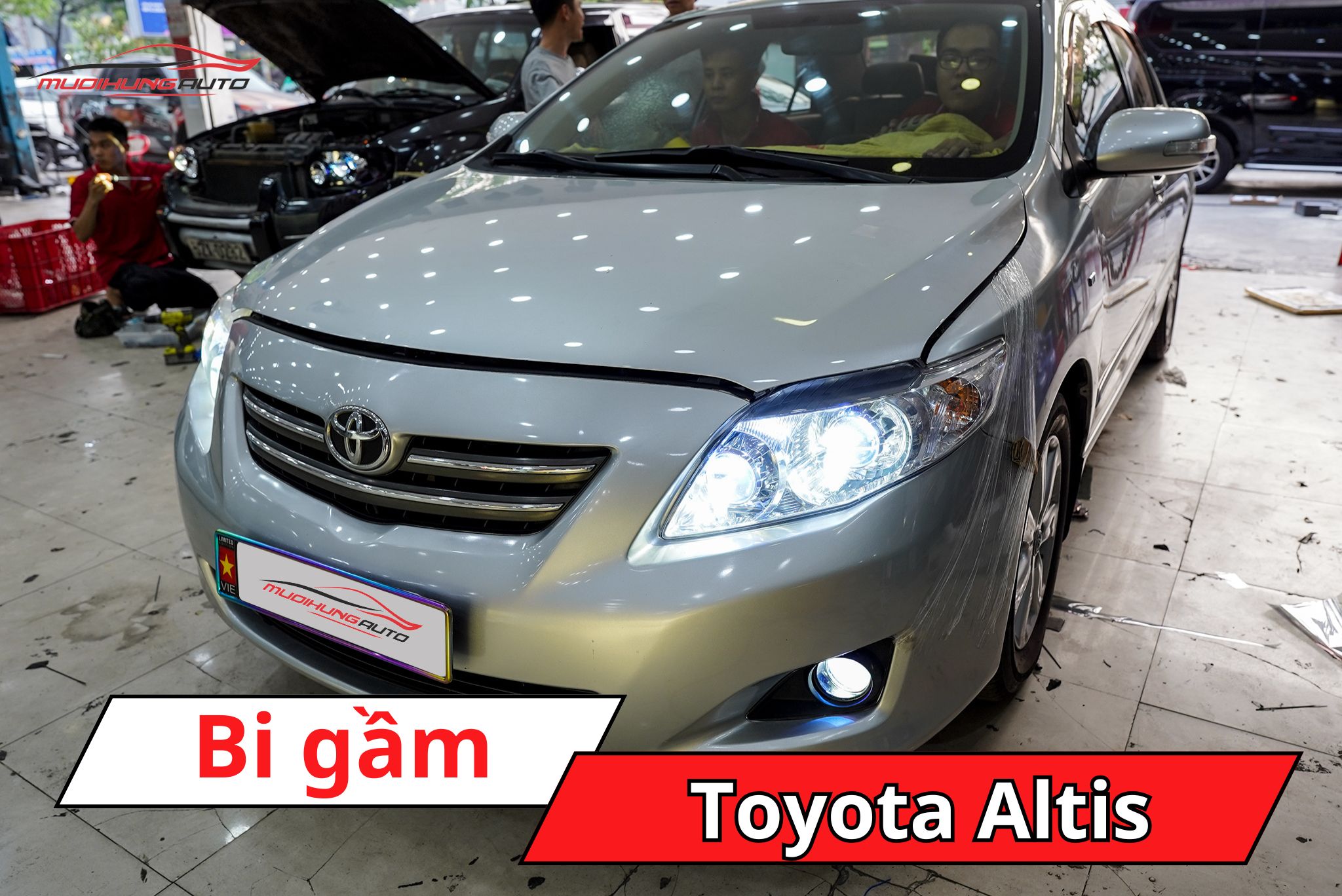 Bi gầm Toyota Altis