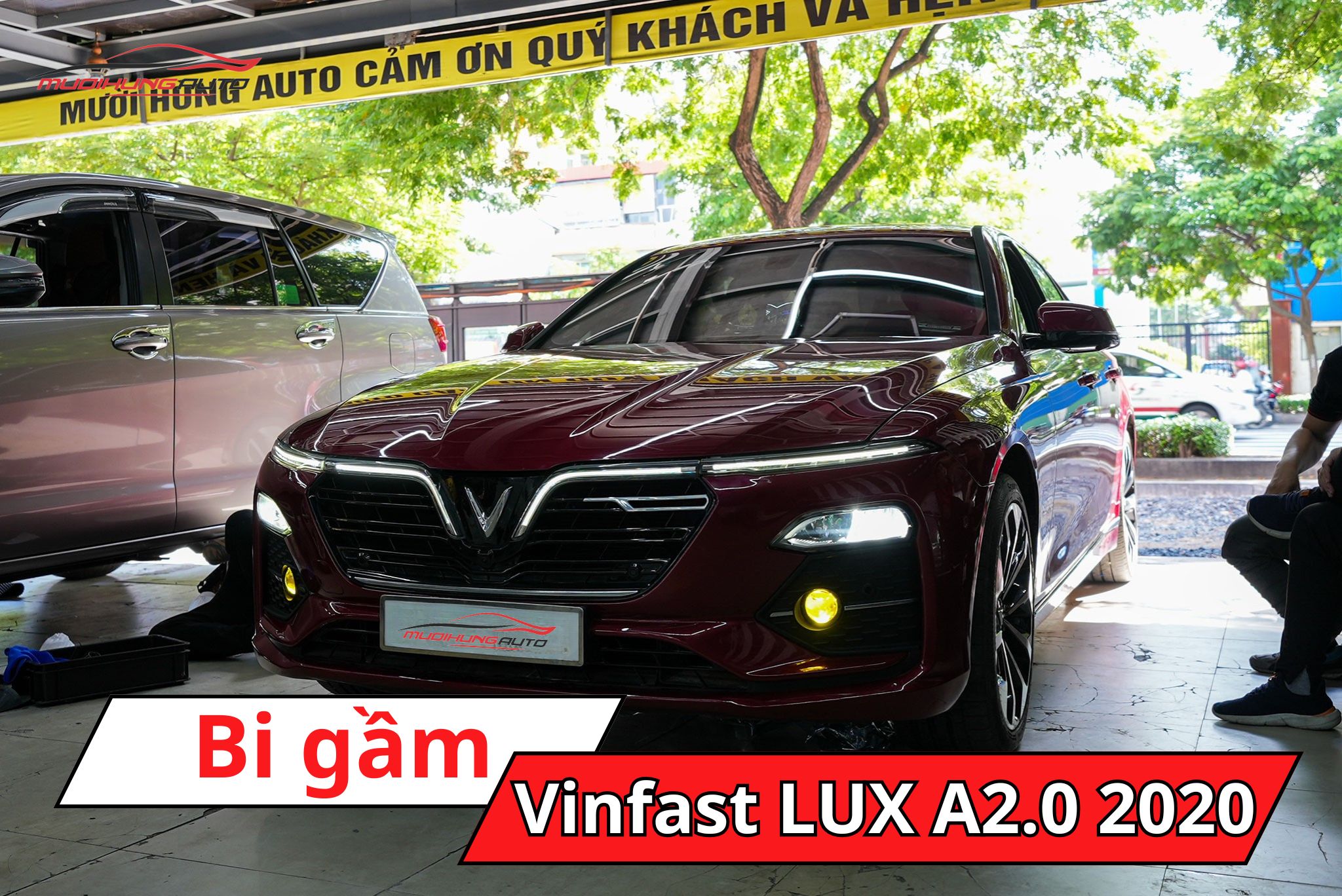 Bi gầm Vinfast LUX A2.0 2020