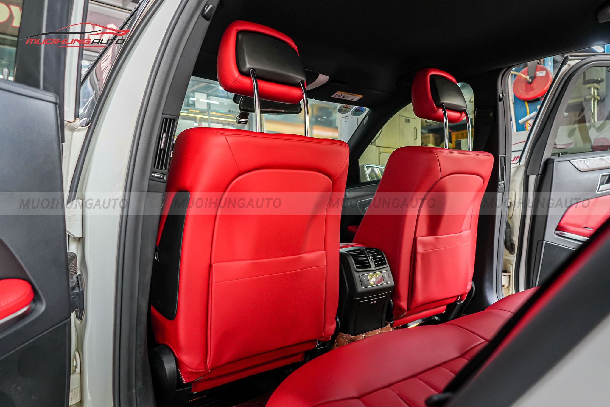 Bọc ghế da cho Mercedes E200 2015