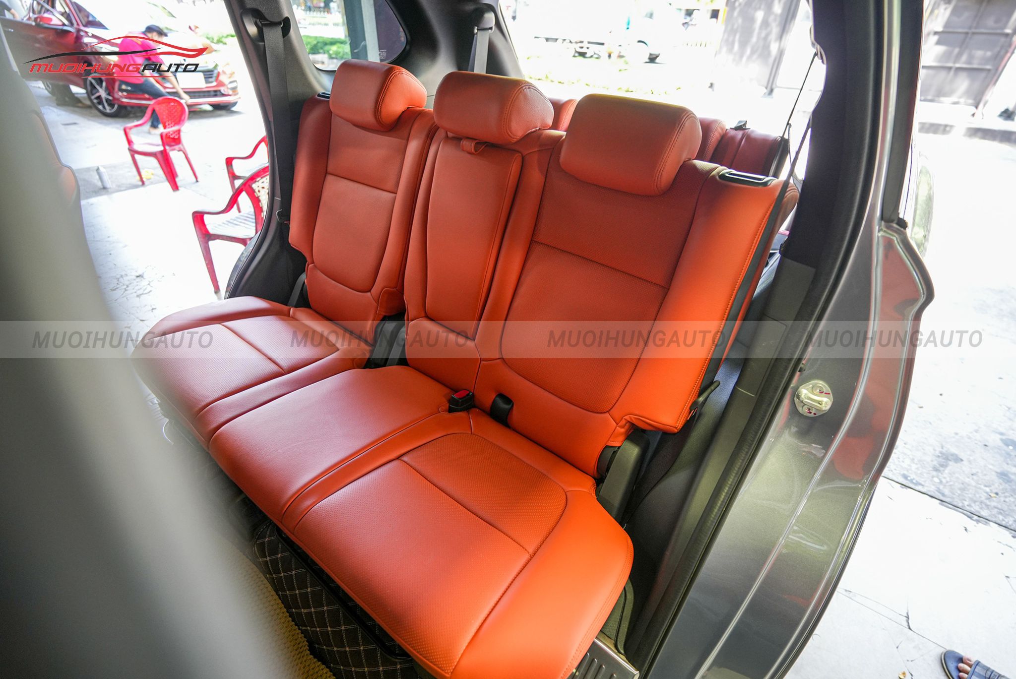 Bọc ghế da cho Mitsubishi Outlander