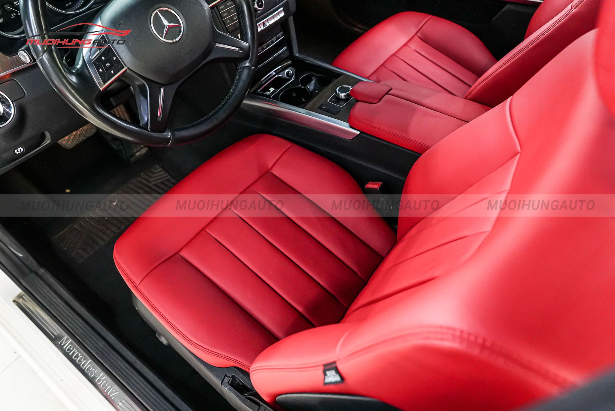 Bọc ghế da cho ô tô Mercedes E200 2015