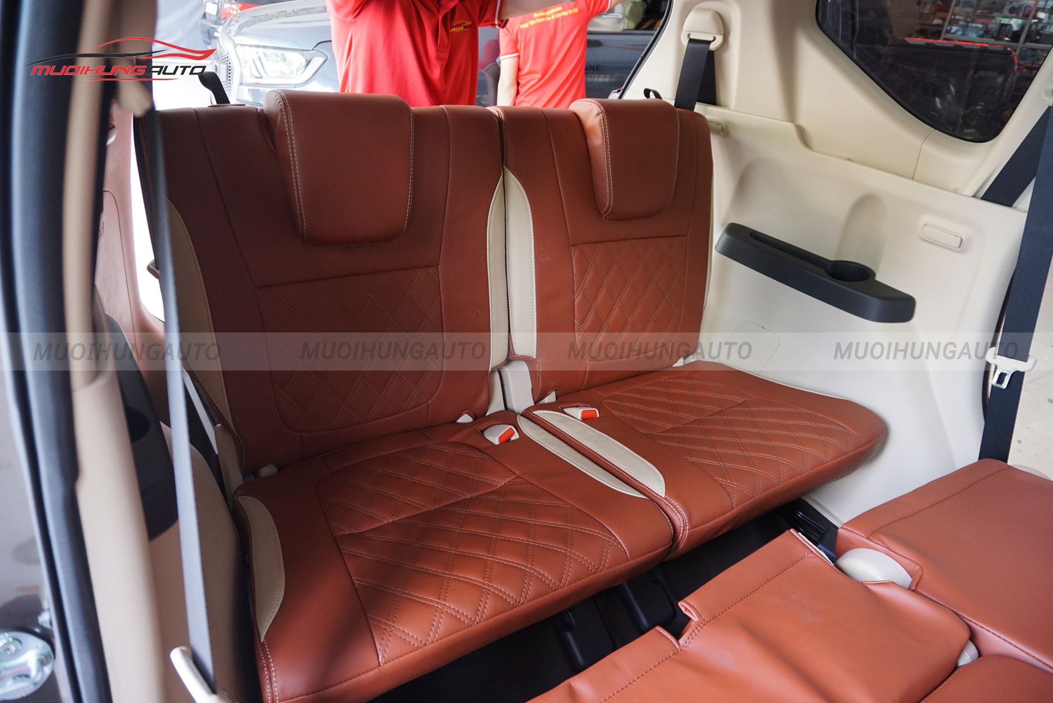 Bọc ghế da cho xe hơi Mitsubishi Xpander 2019