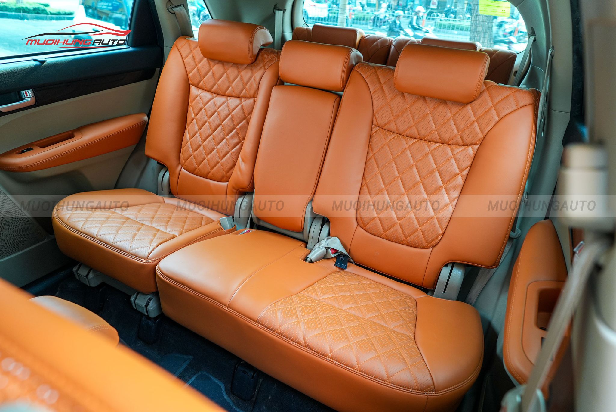 Bọc ghế da cho xe Kia Sorento 2018