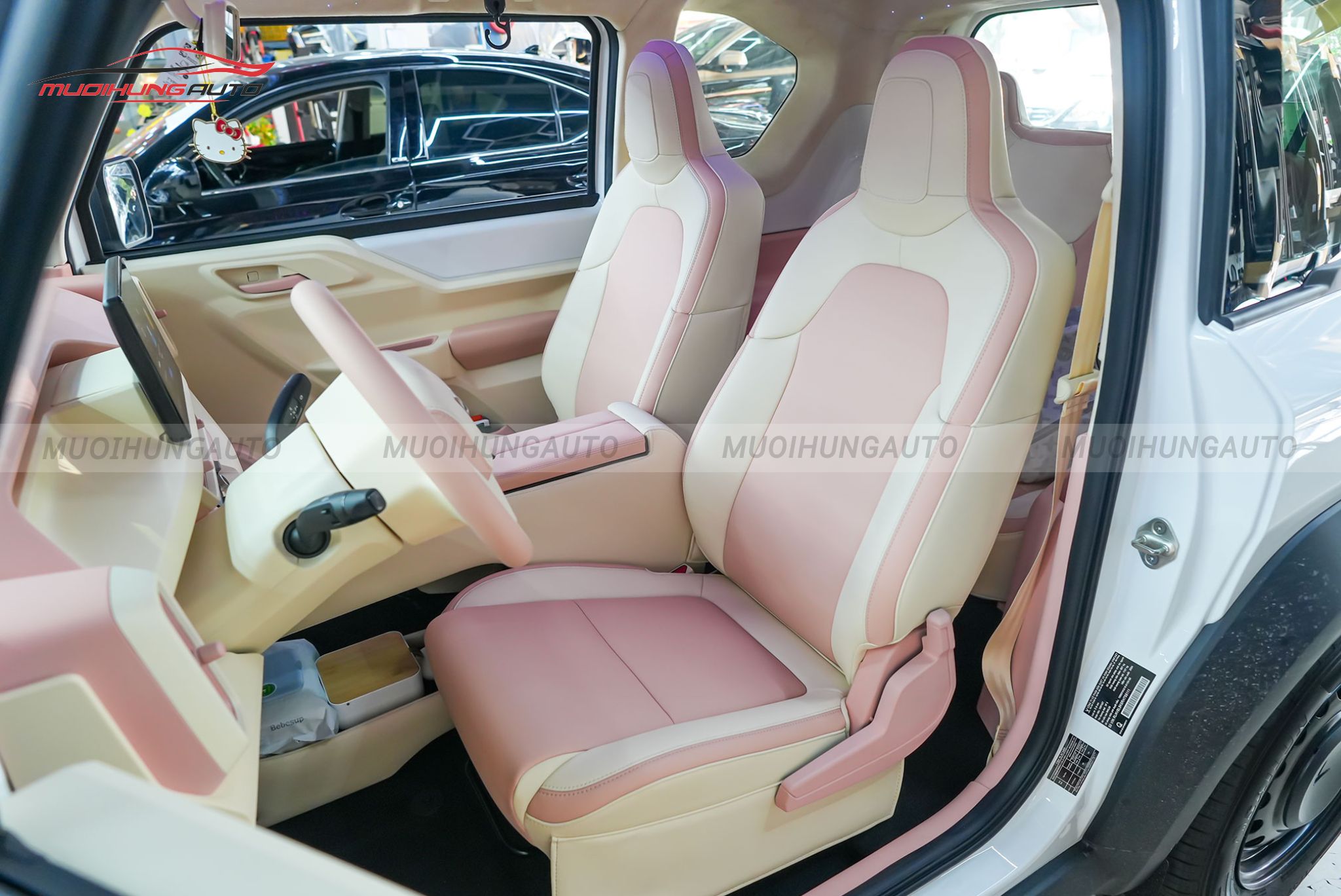 Bọc ghế da cho xe Vinfast VF3 2024