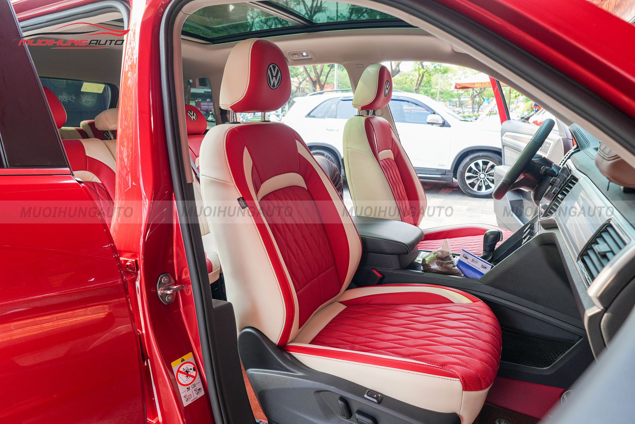 Bọc ghế da cho xe Volkswagen Teramont 2023