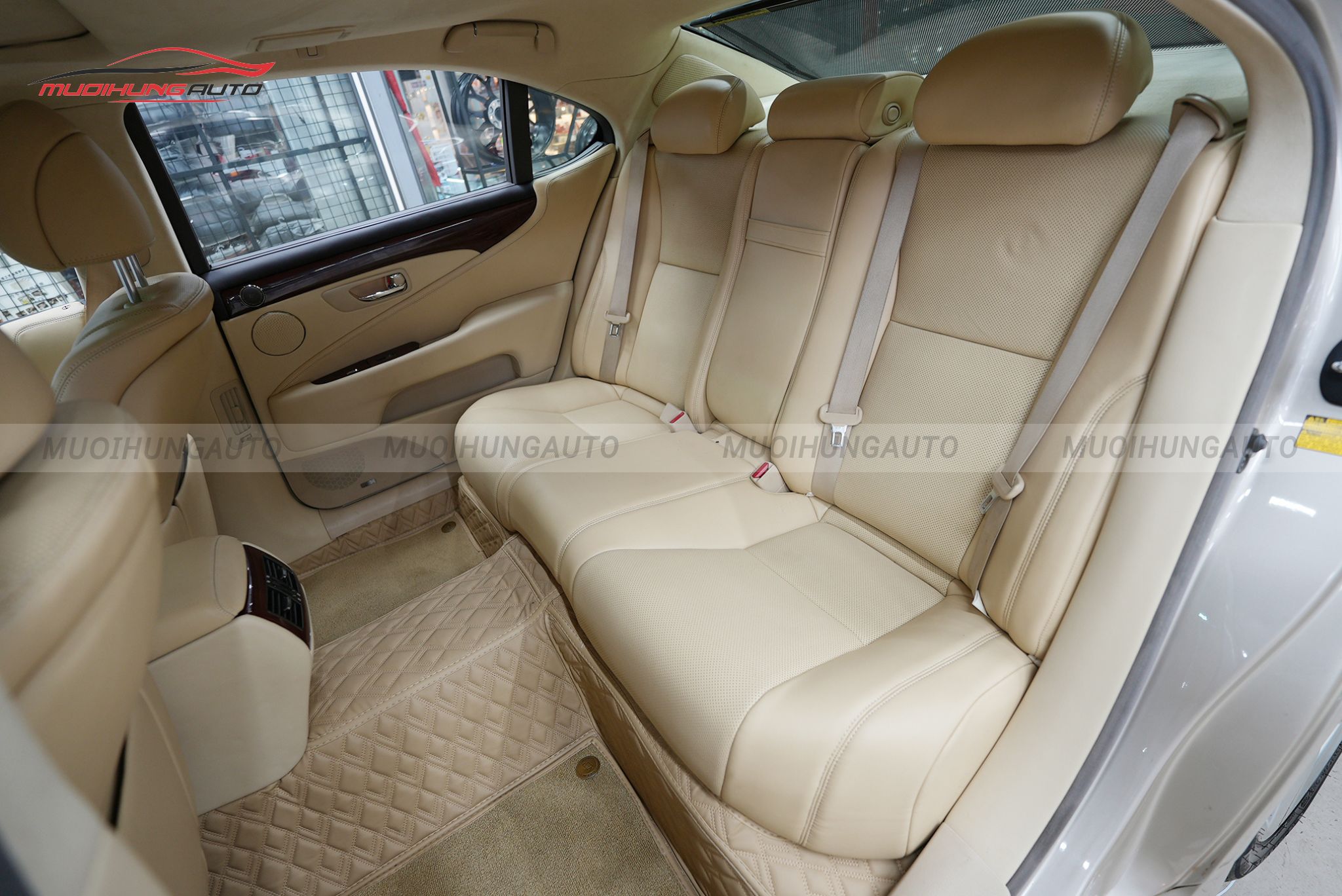 Bọc ghế da Lexus LS460L