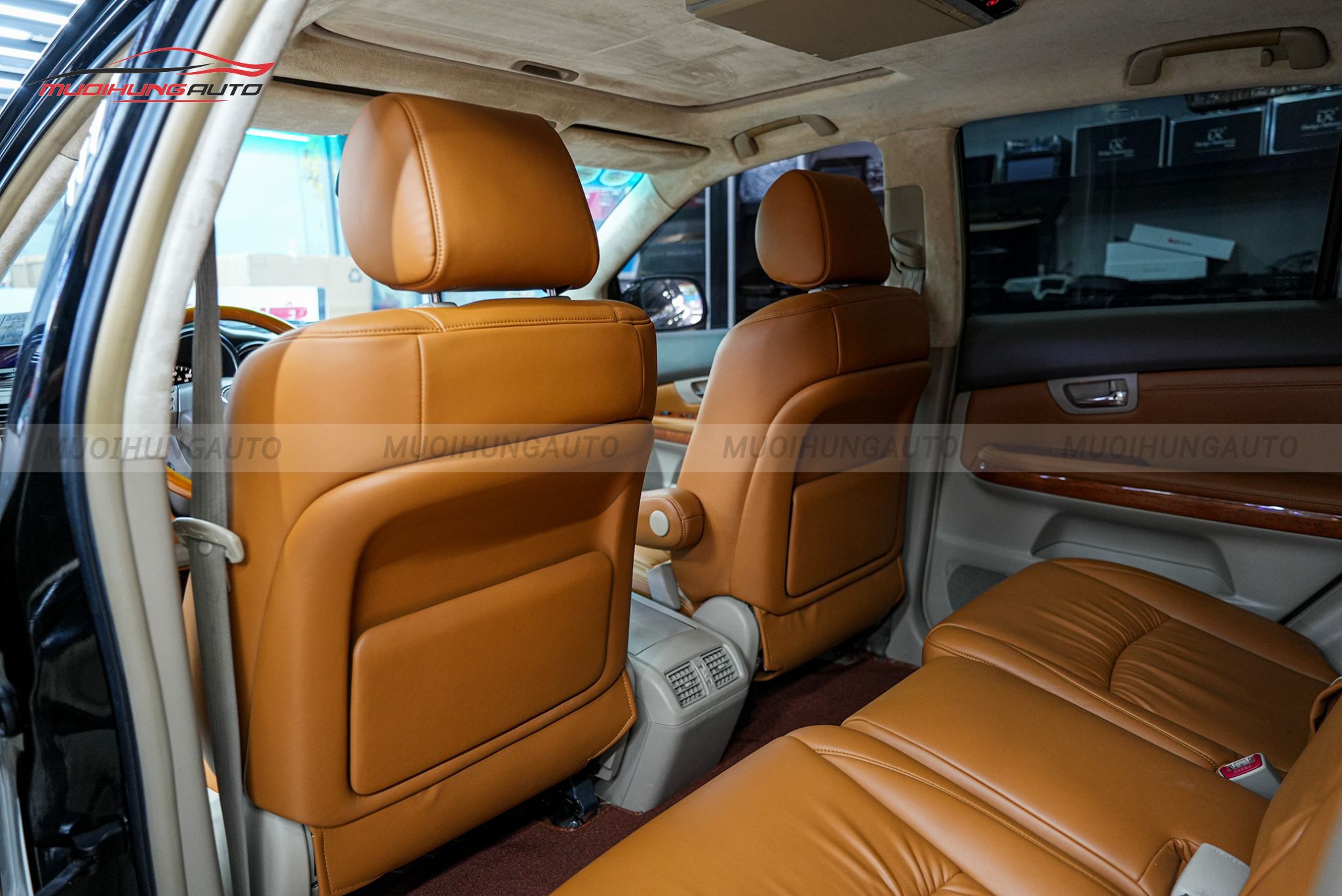 Bọc ghế da Lexus RX350 2008