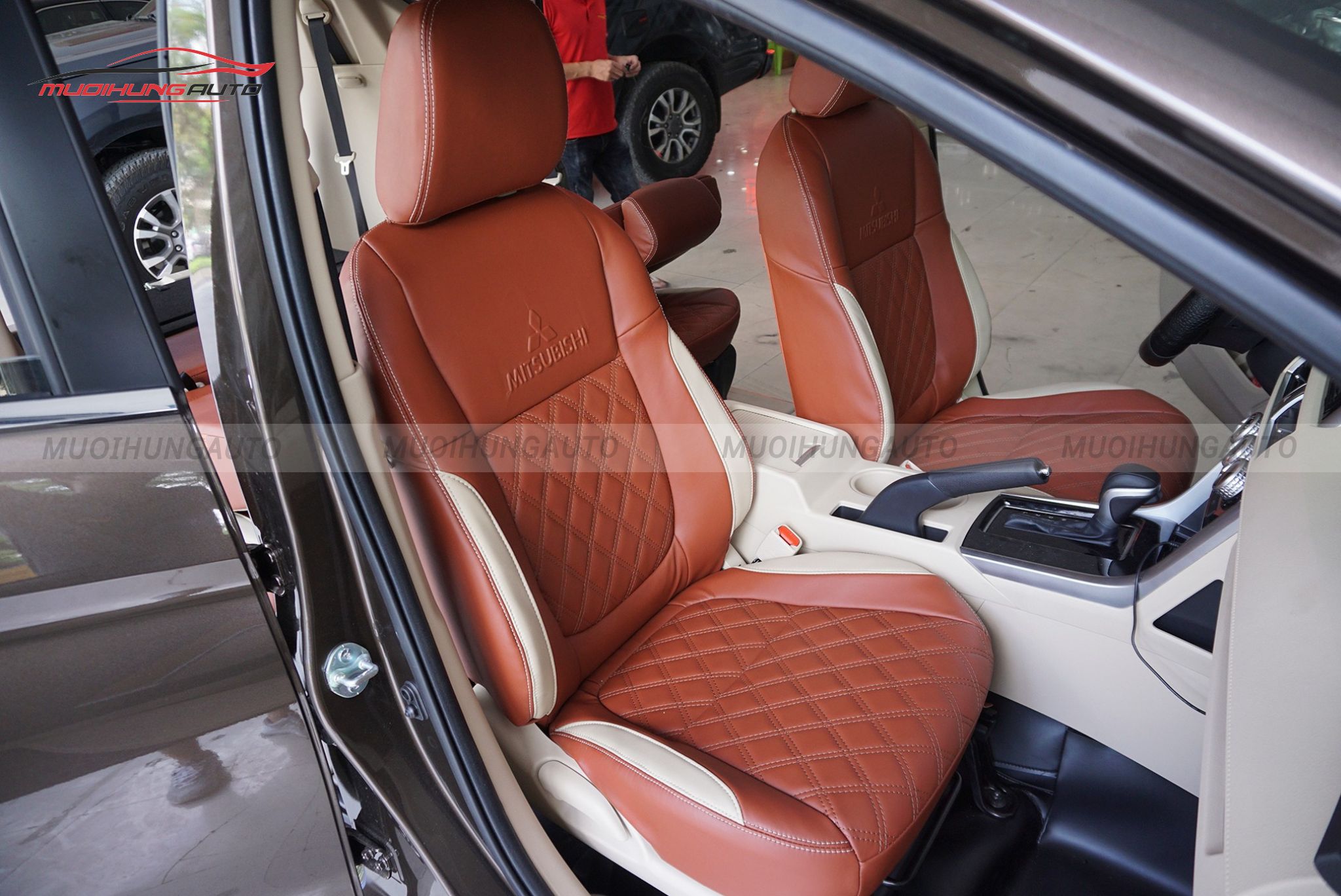 Bọc ghế da Mitsubishi Xpander 2019