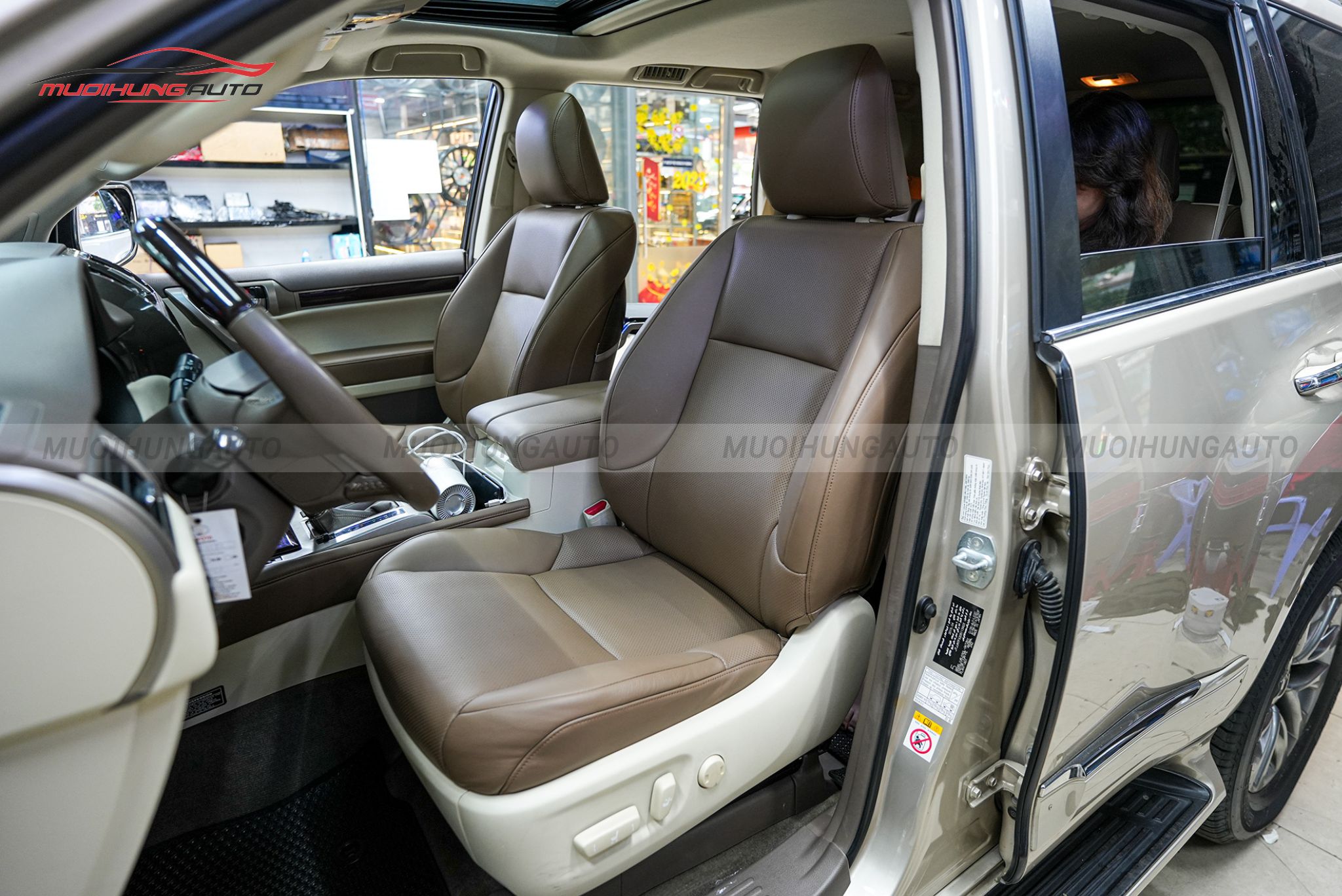Bọc ghế da ô tô Lexus GX460 2015