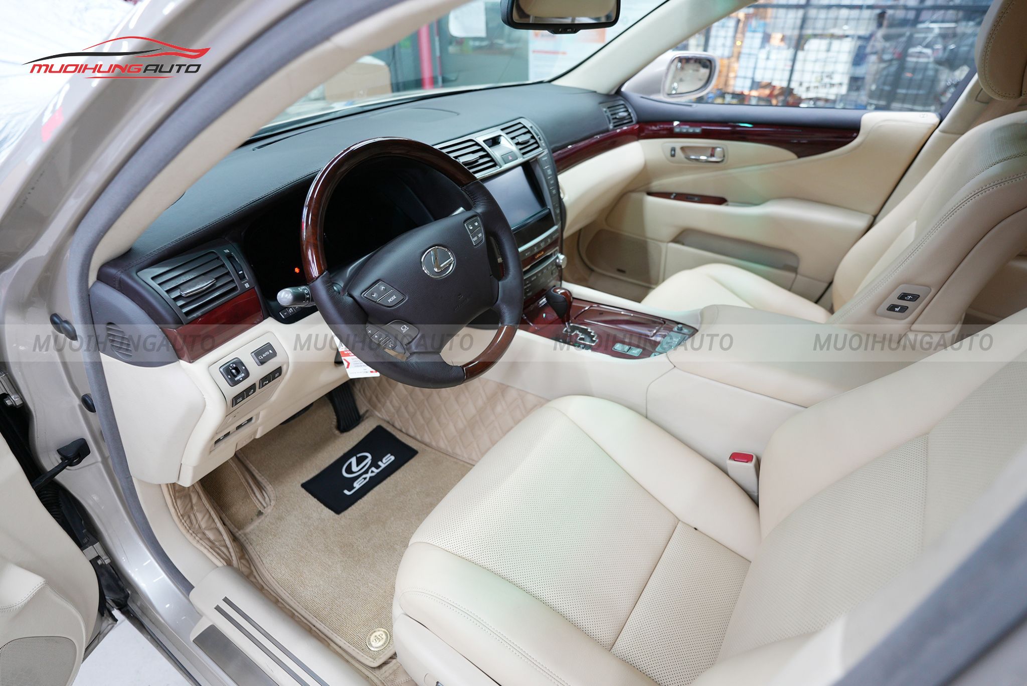 Bọc ghế da ô tô Lexus LS460L
