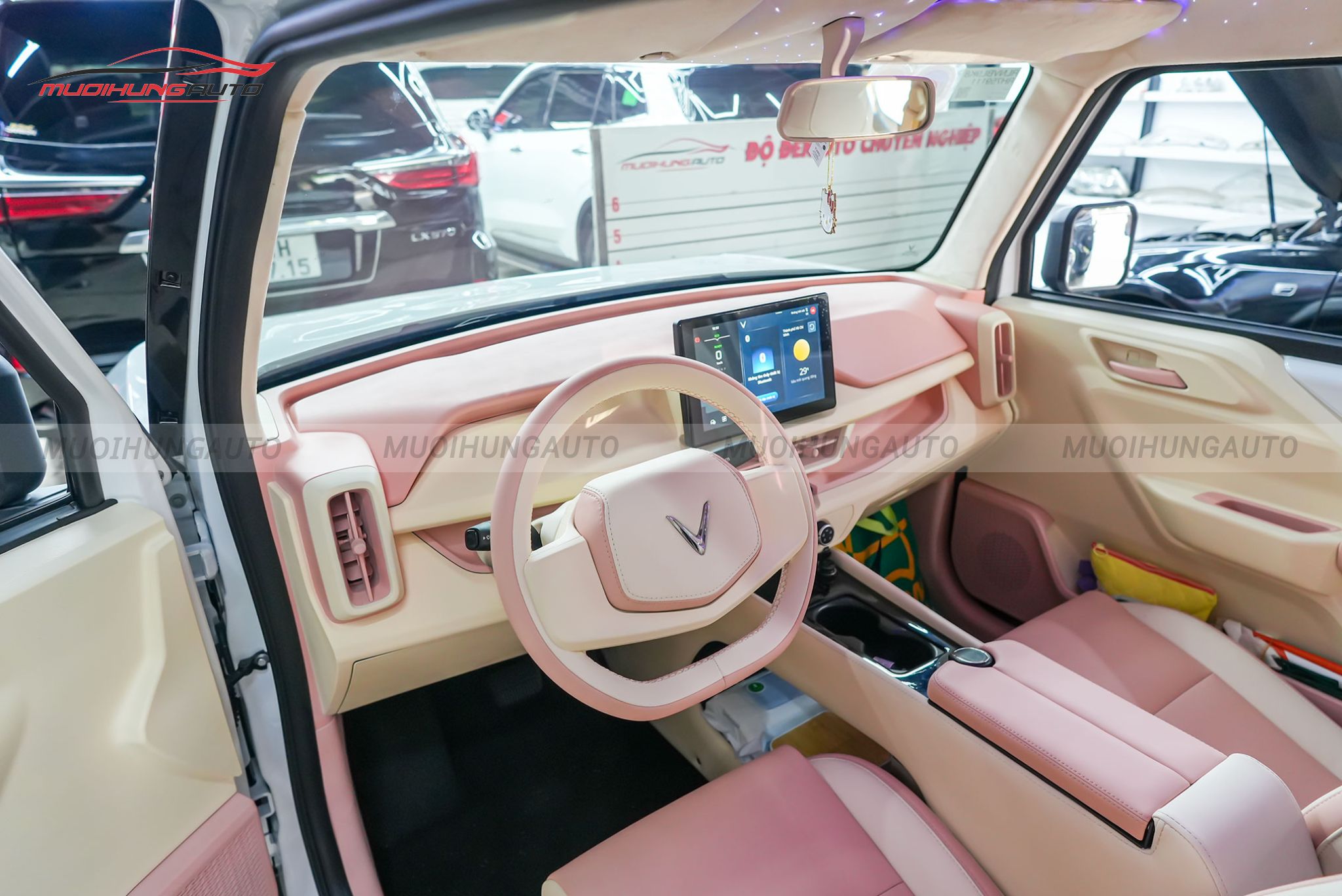 Bọc ghế da ô tô Vinfast VF3 2024