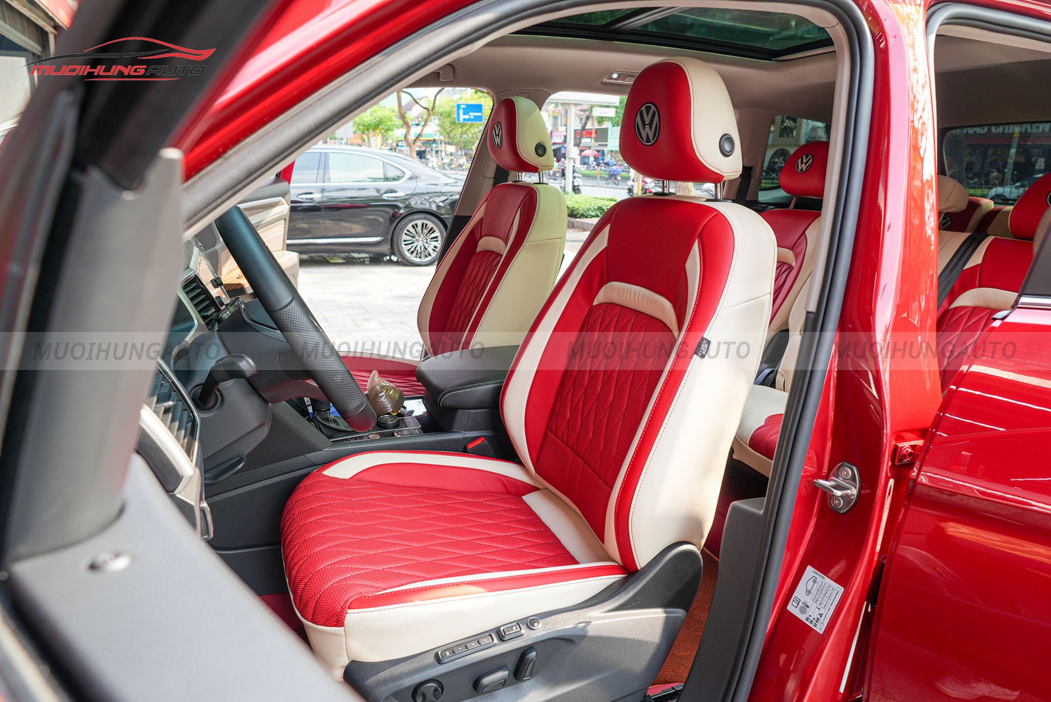 Bọc ghế da ô tô Volkswagen Teramont 2023