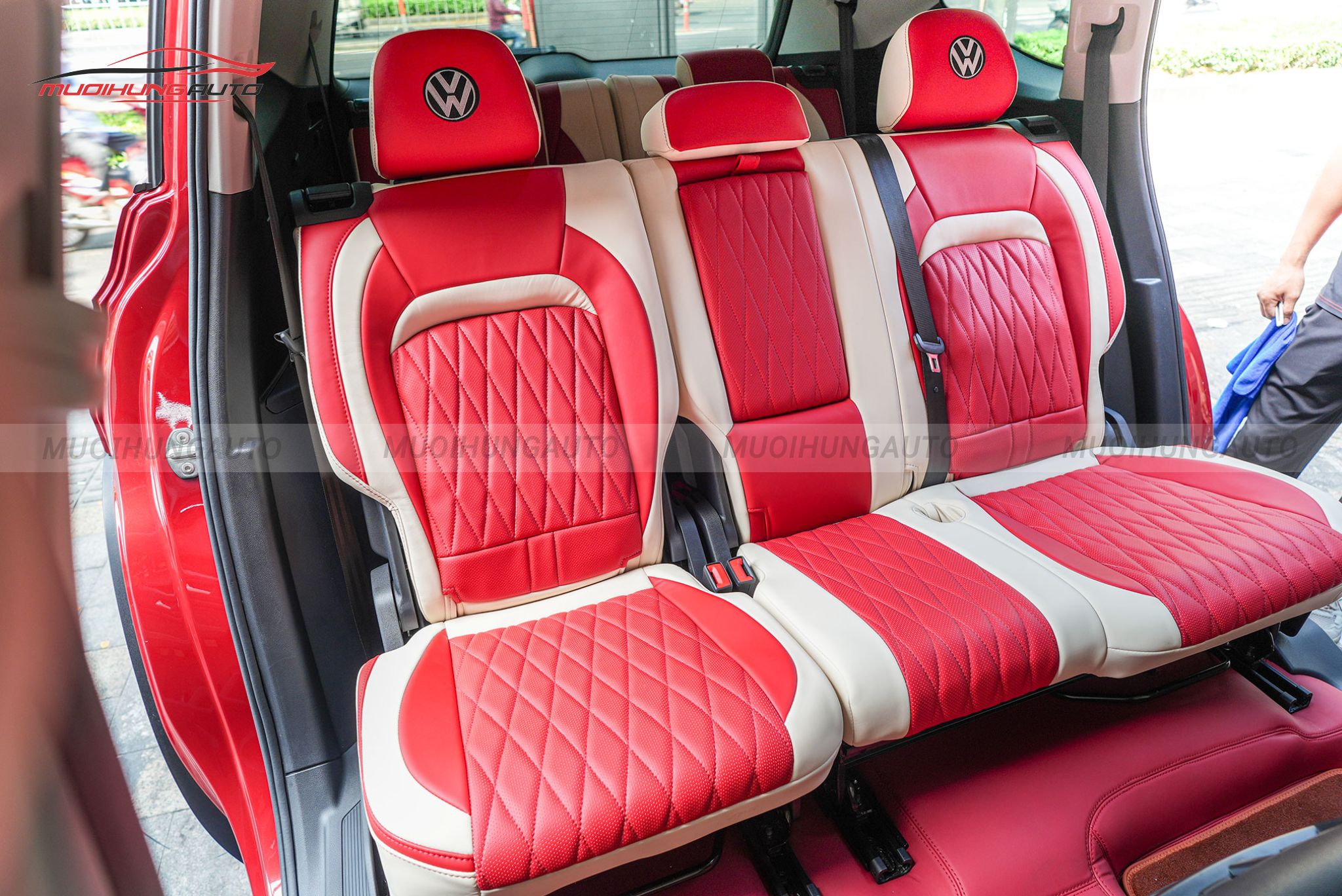 Bọc ghế da Volkswagen Teramont 2023