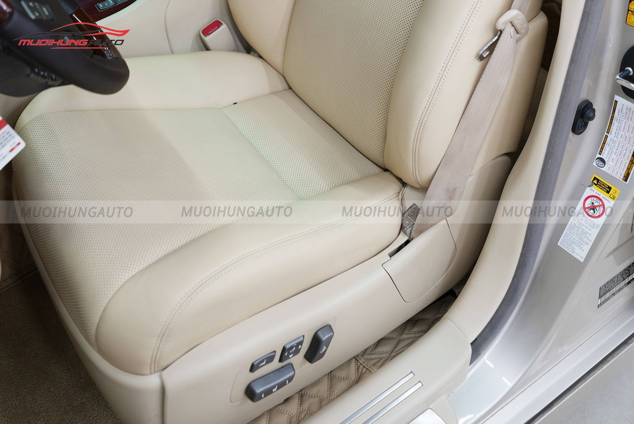 Bọc ghế da xe Lexus LS460L