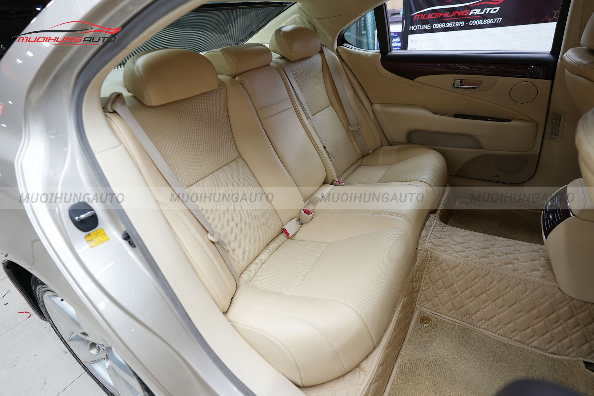 Bọc ghế ô tô Lexus LS460L