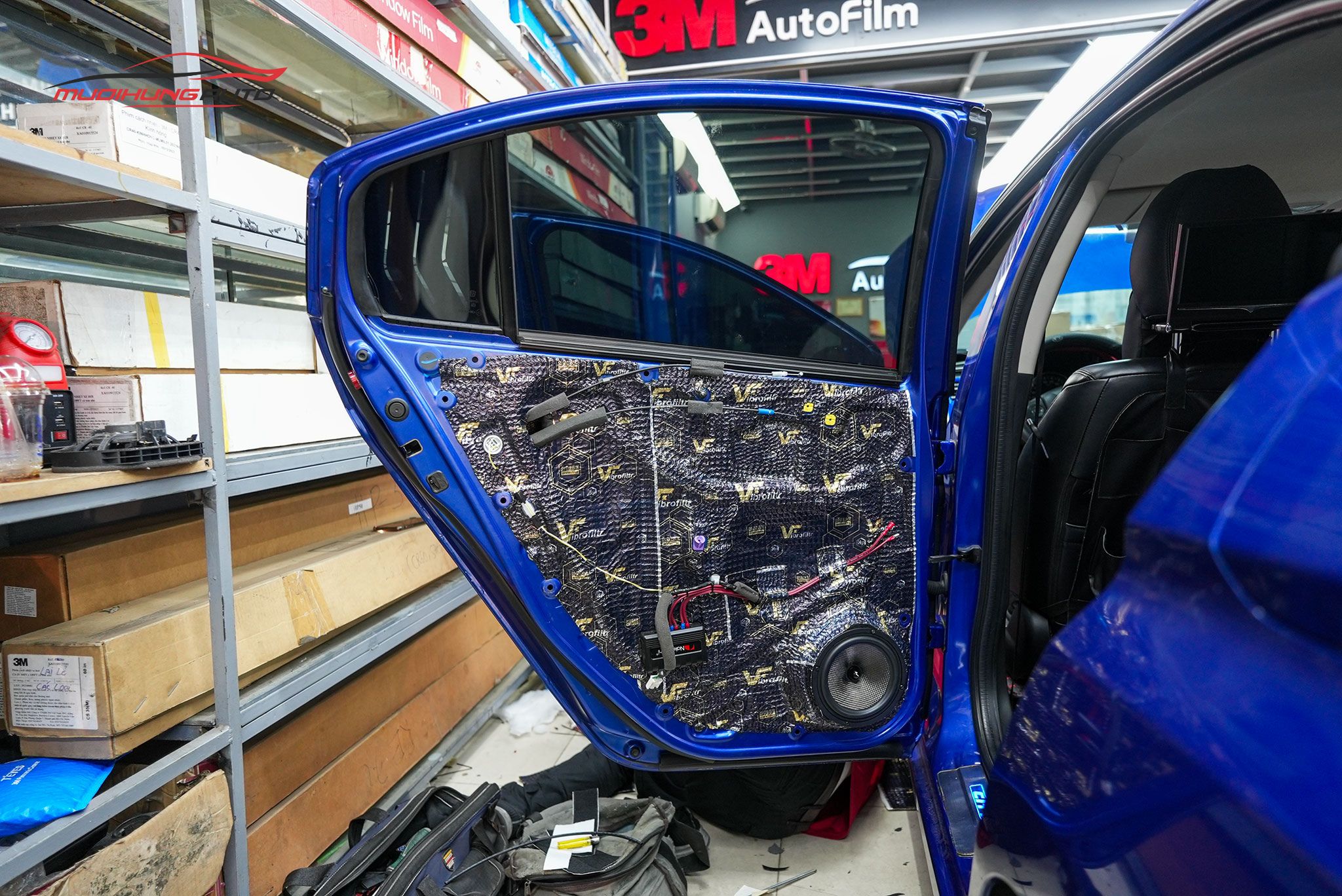 Cách âm 4 cửa xe Honda City 2016