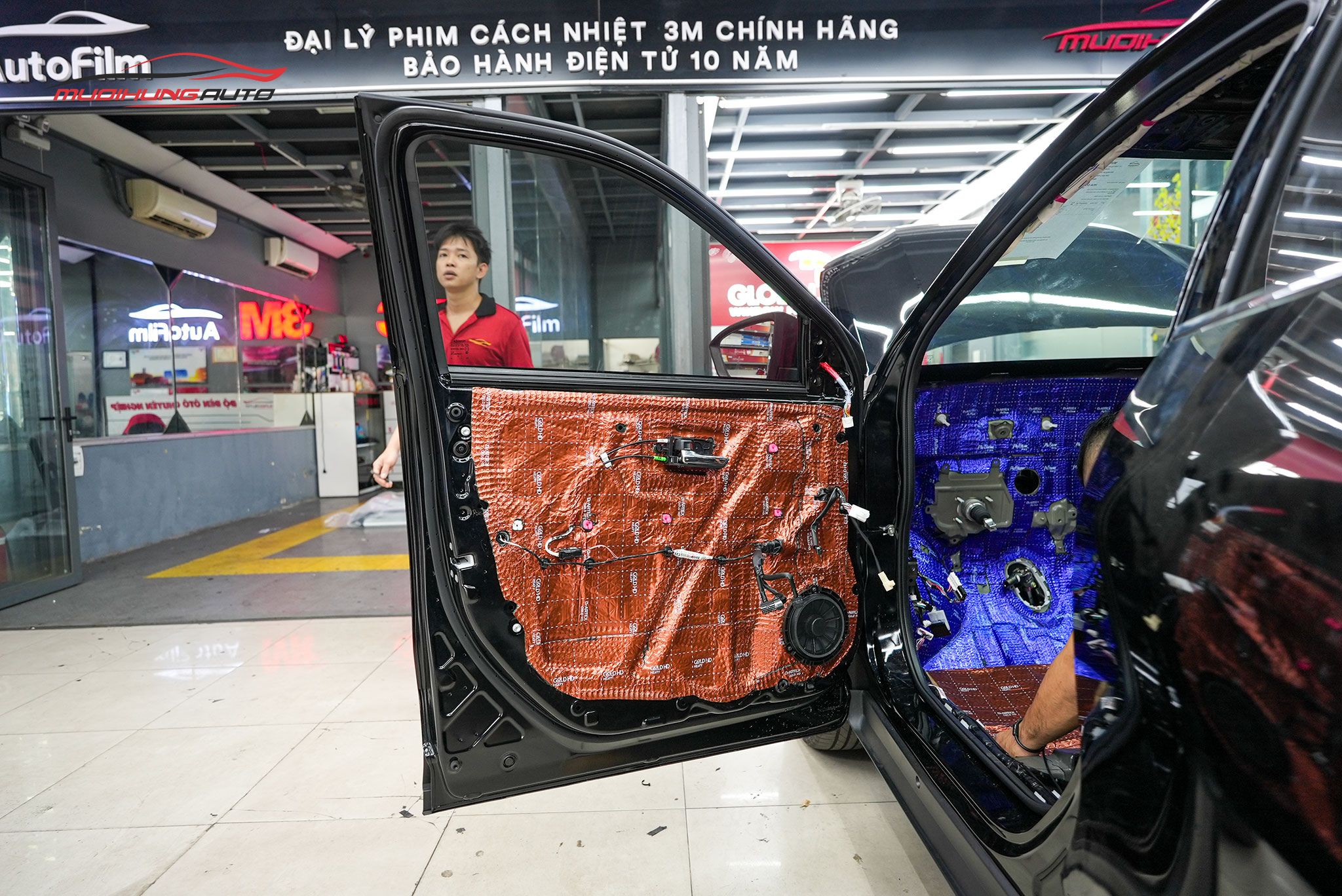 Cách âm 4 cửa xe Toyota Yaris Cross 2024