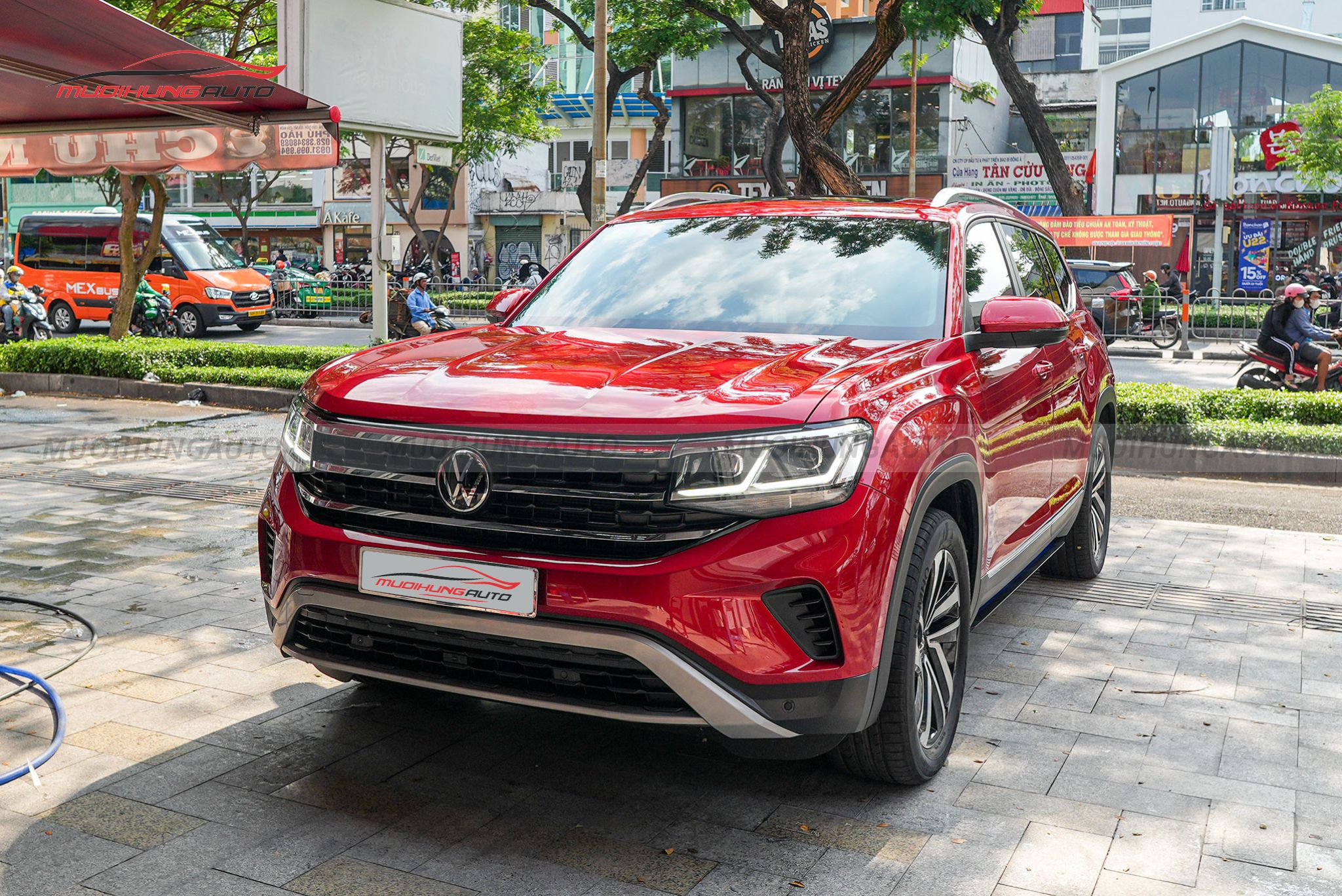 Cách âm cốp xe Volkswagen Teramont 2023