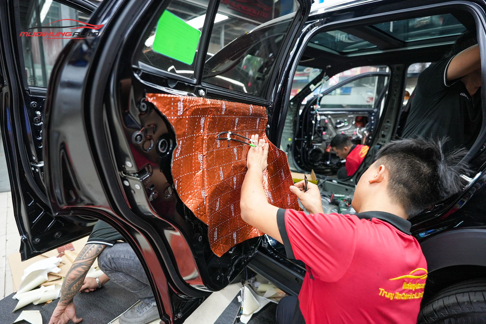 Cách âm cửa xe cho ô tô Toyota Yaris Cross 2024