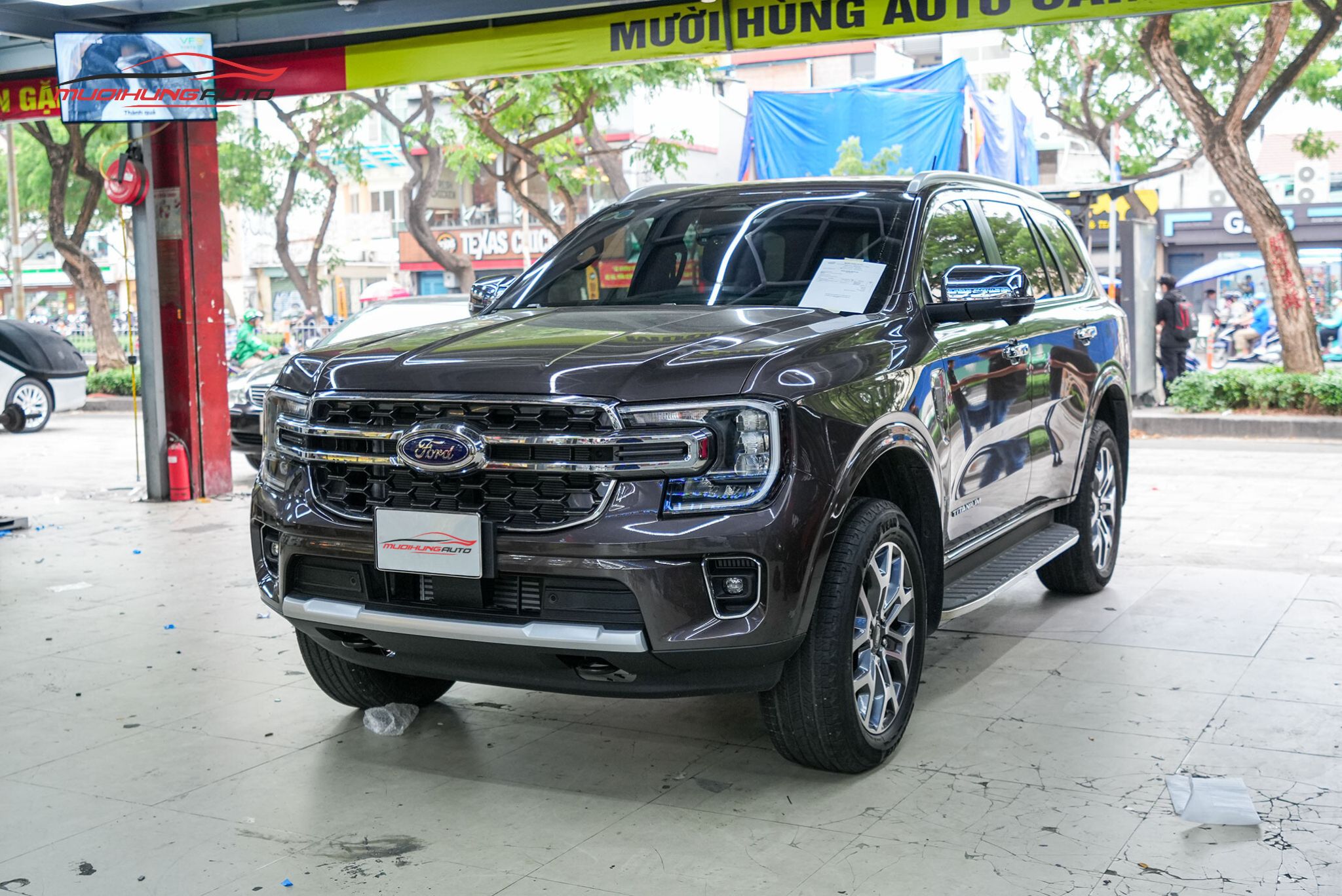 Cách âm hốc bánh Ford Everest 2024