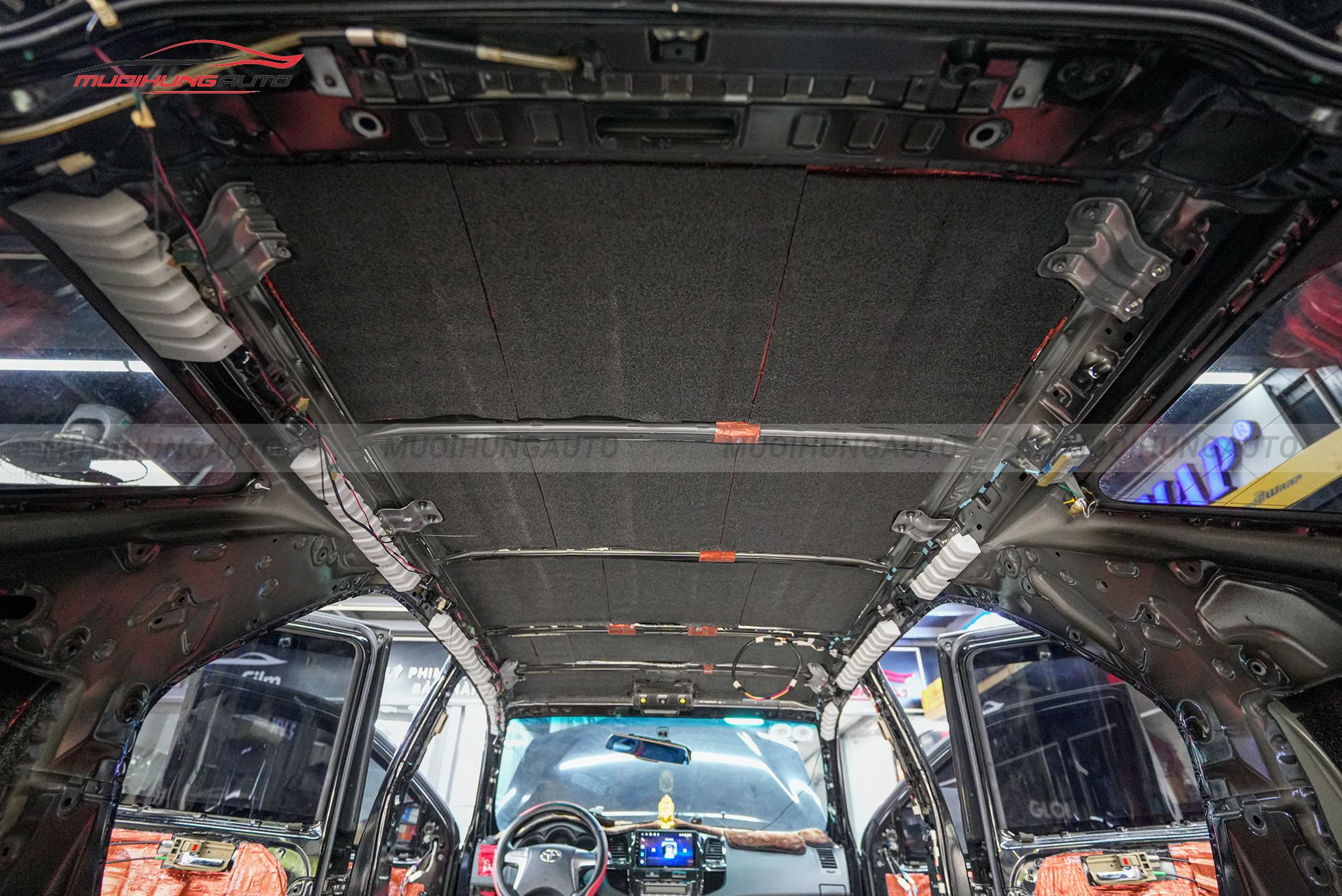 Cách âm trần xe hơi Mazda CX5 2022