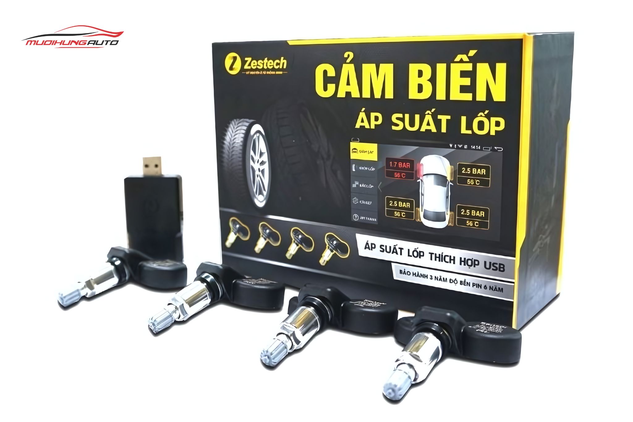 Cảm biến áp suất lốp Zestech
