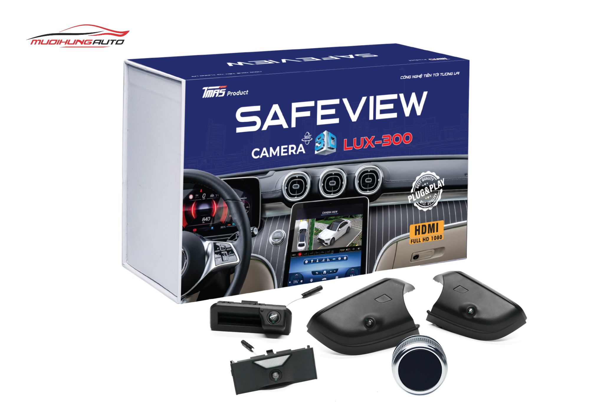 Camera 360 Safeview Lux-300 cho xe Mitsubishi Xforce