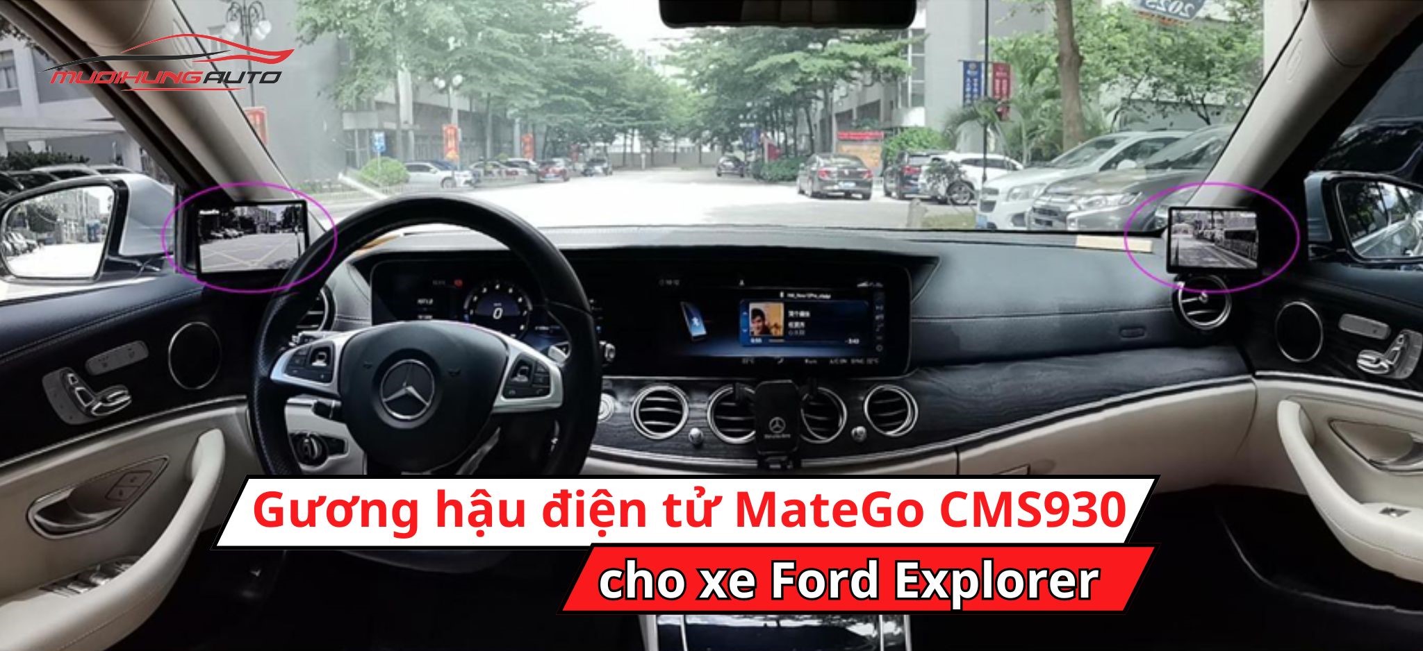 Camera gương chiếu hậu MateGo CMS930 cho xe Ford Explorer