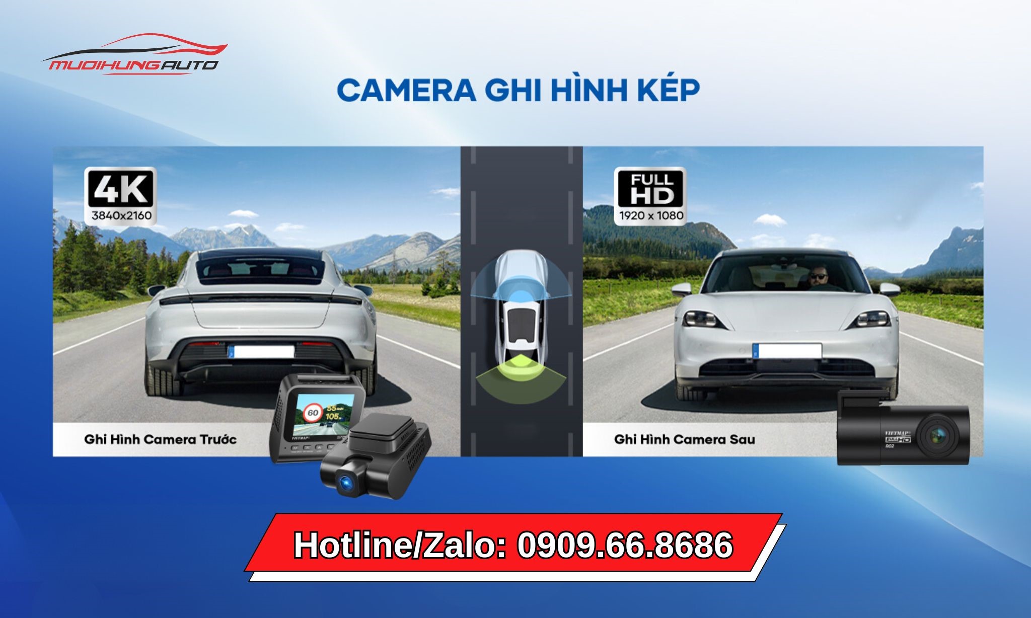 Camera hành trình ô tô Vietmap S720