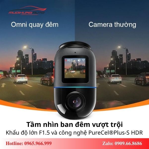 camera hành trình Xiaomi 70mai Omni X200