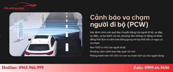 Cảnh báo va chạm người đi bộ (PCW)