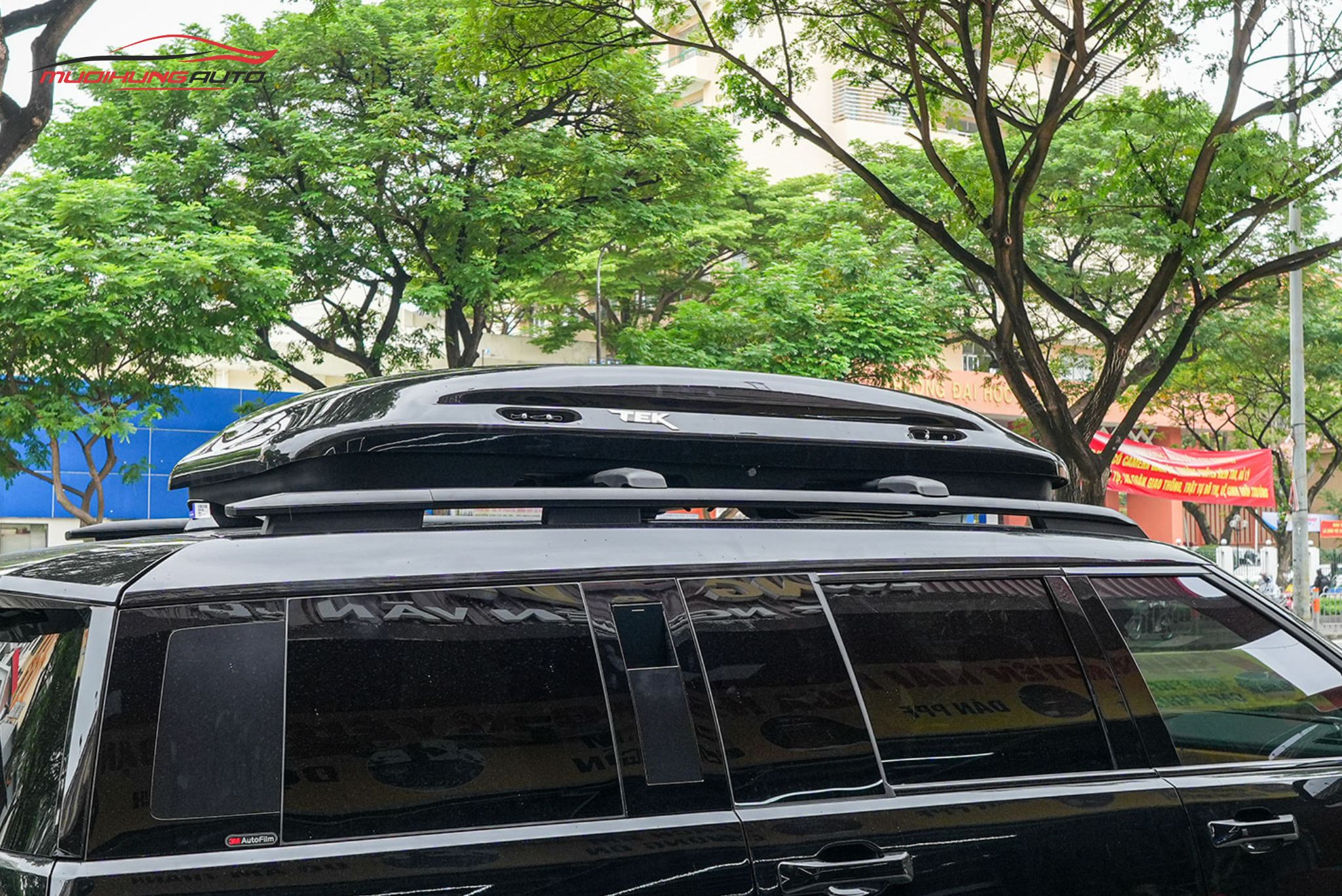 Cốp để đồ nóc xe Hyundai Santafe 2024 - 2025