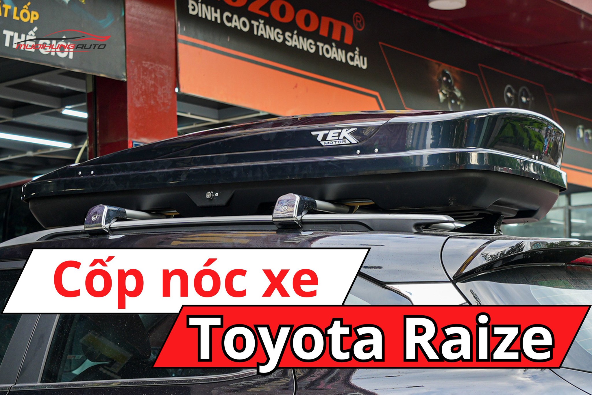 Cốp nóc ô tô Toyota Raize