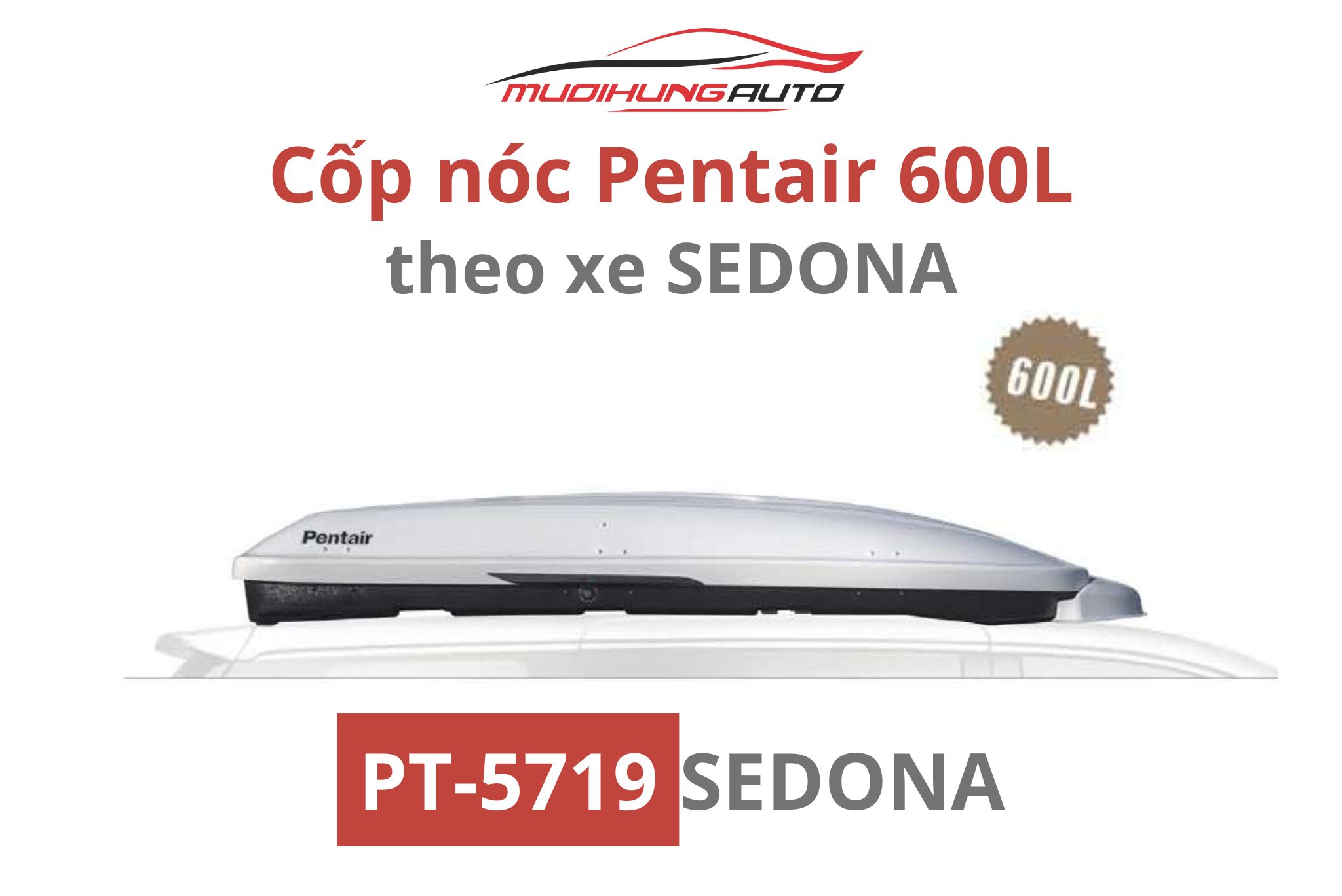Cốp nóc Pentair 600L - Mã PT5719
