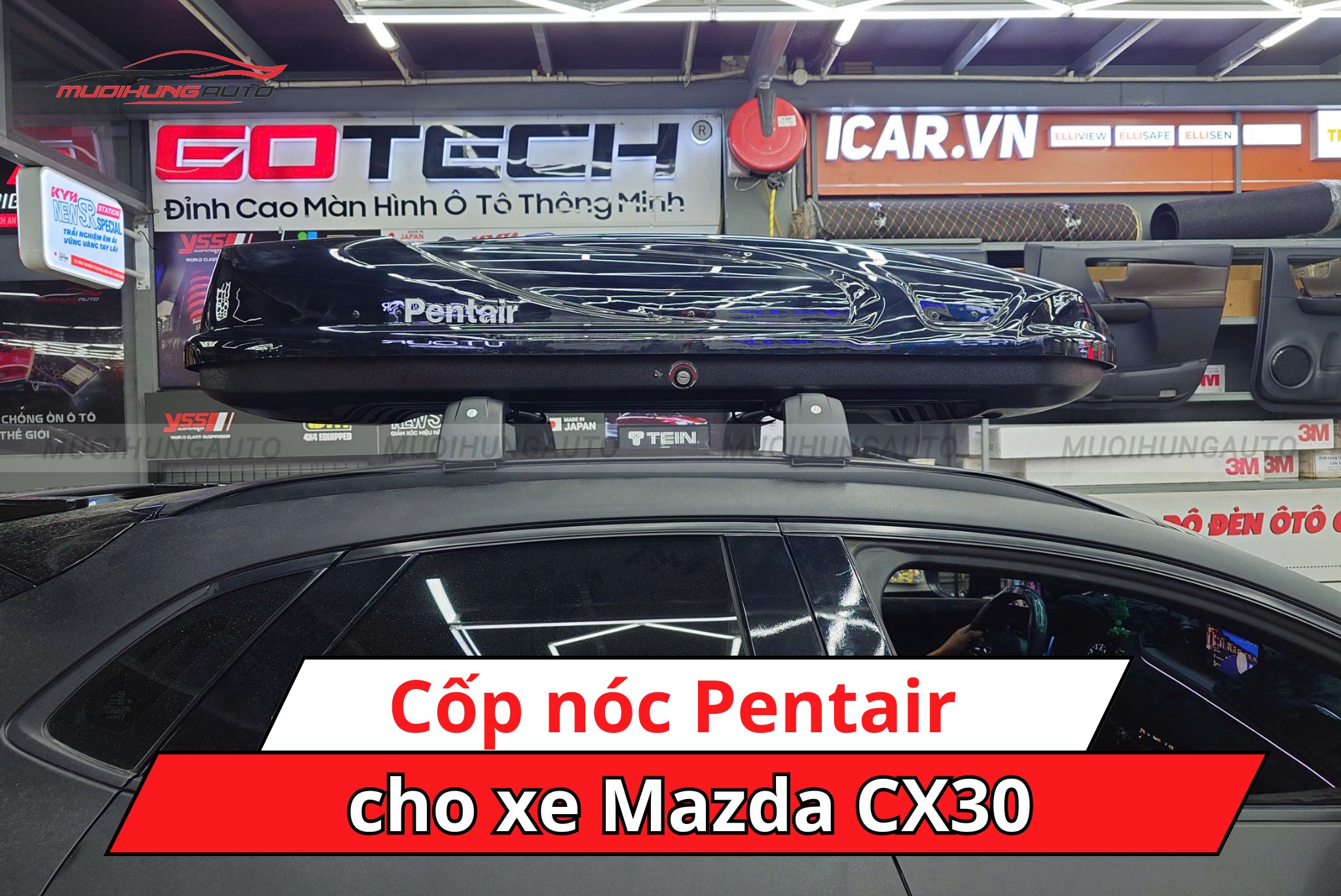 Cốp nóc Pentair cho Mazda CX30