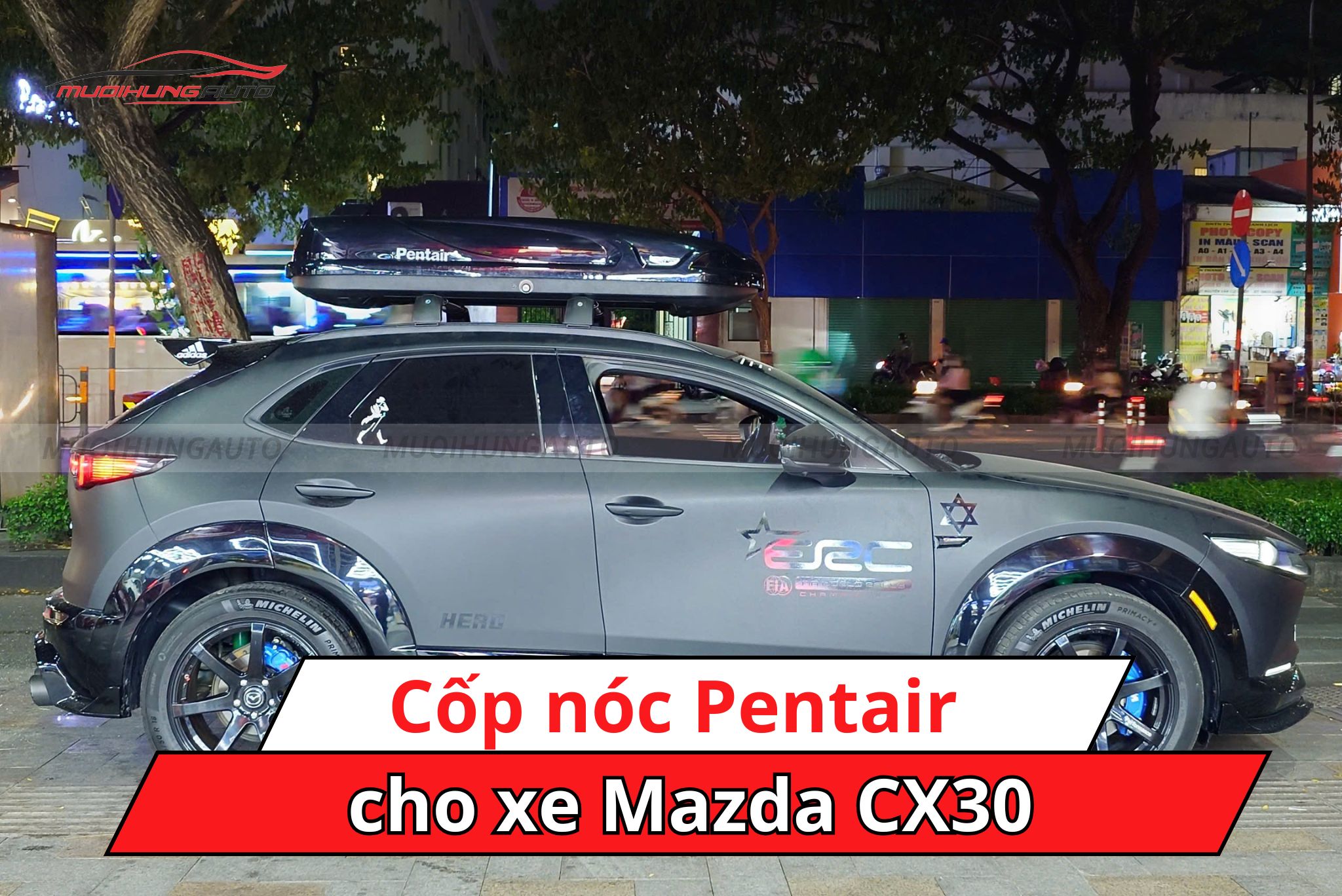 Cốp nóc Pentair cho xe Mazda CX30