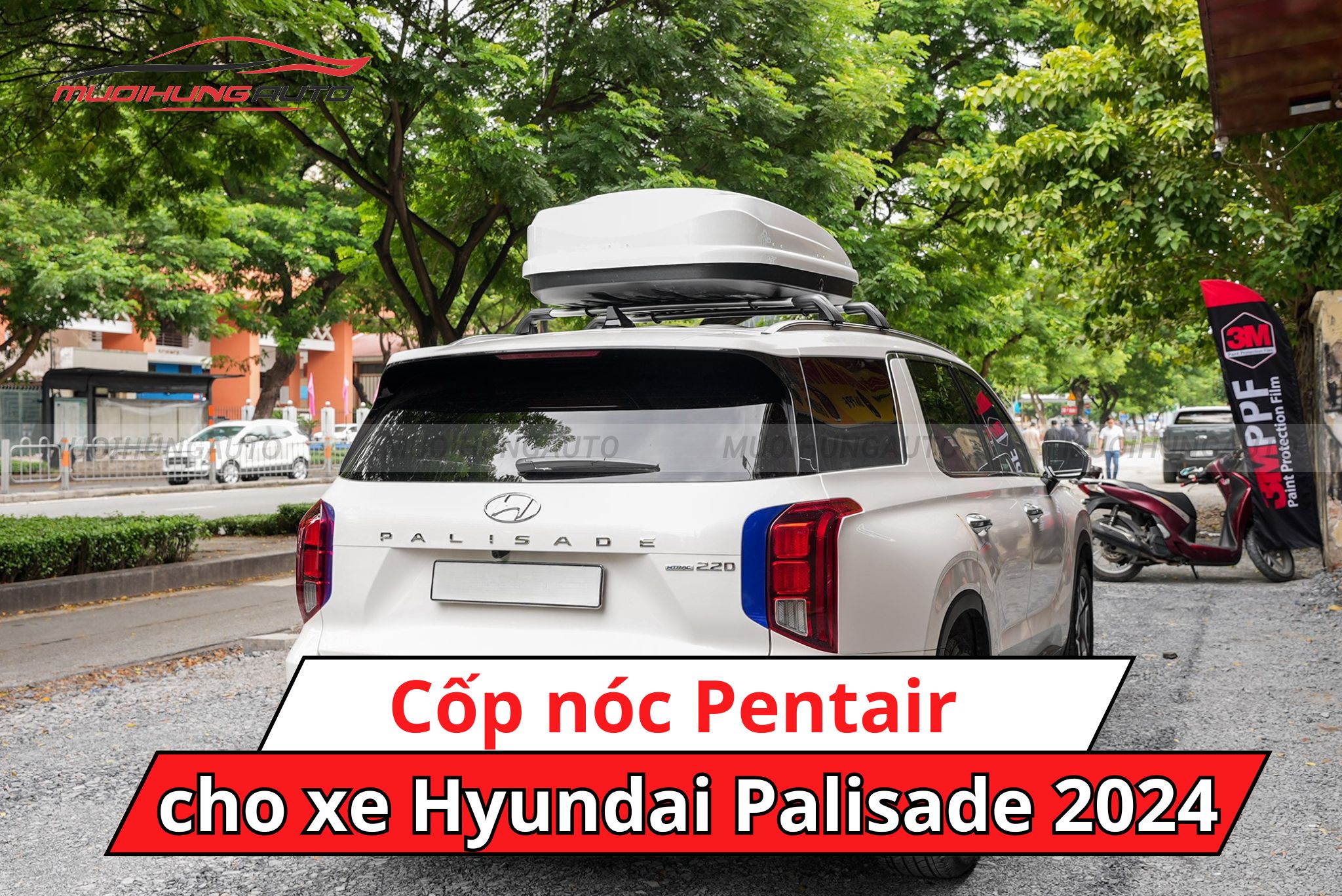 Cốp nóc Pentair Hyundai Palisade 2024