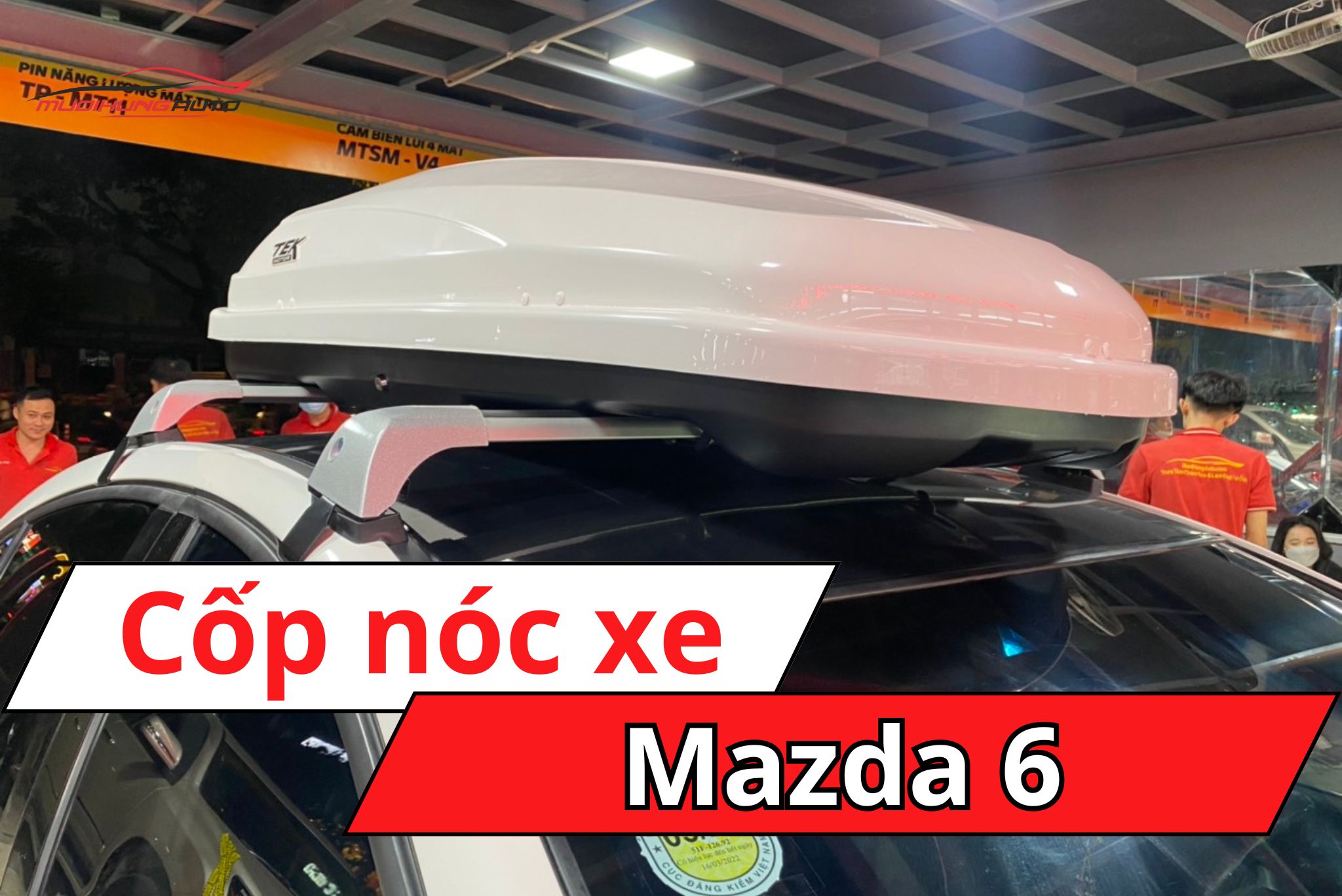 Cốp nóc phi thuyền Mazda 6