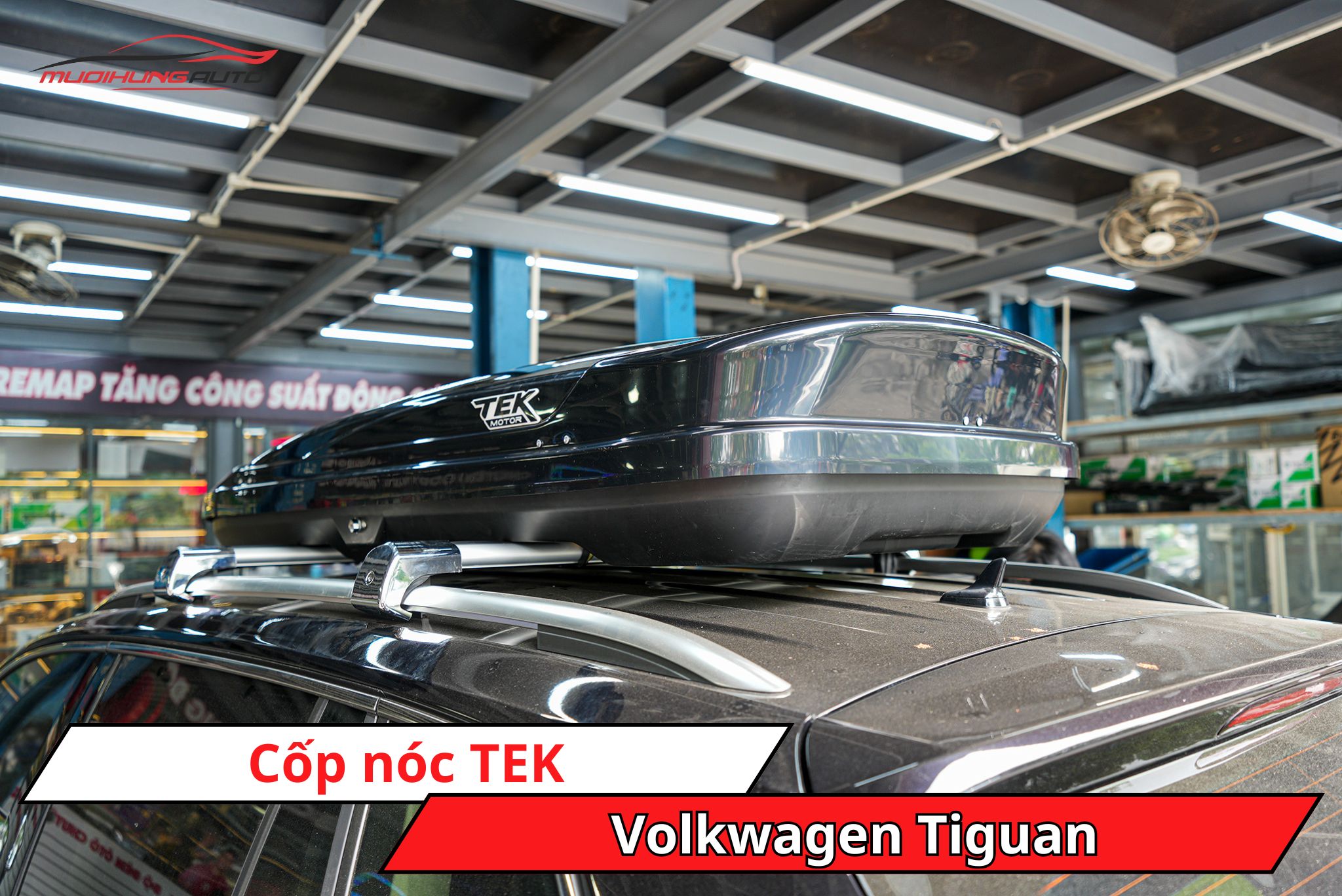 Cốp nóc phi thuyền TEK cho ô tô Volkswagen Tiguan