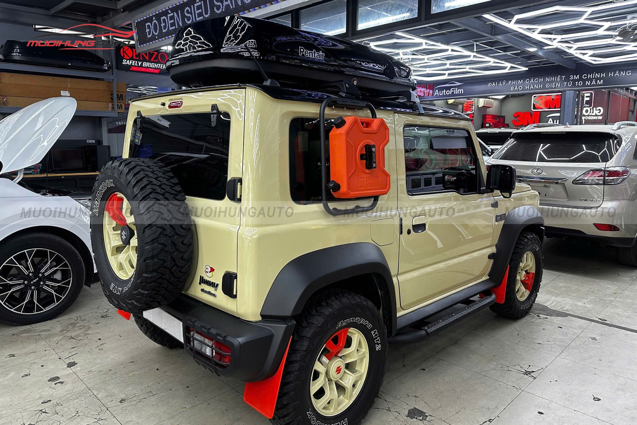Cốp nóc phi thuyền xe Suzuki Jimny 2024