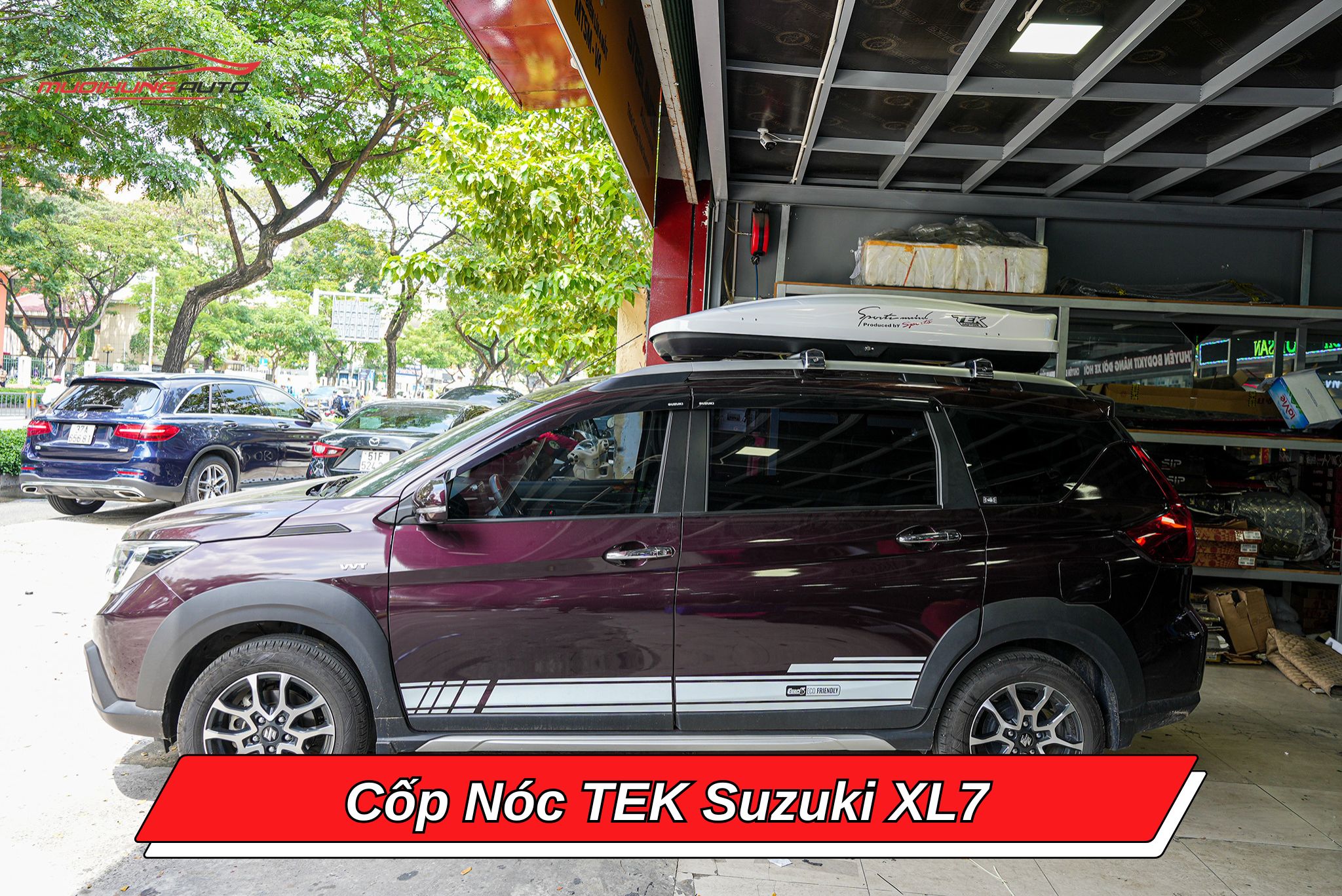 Cốp nóc TEK cho xe Suzuki XL7