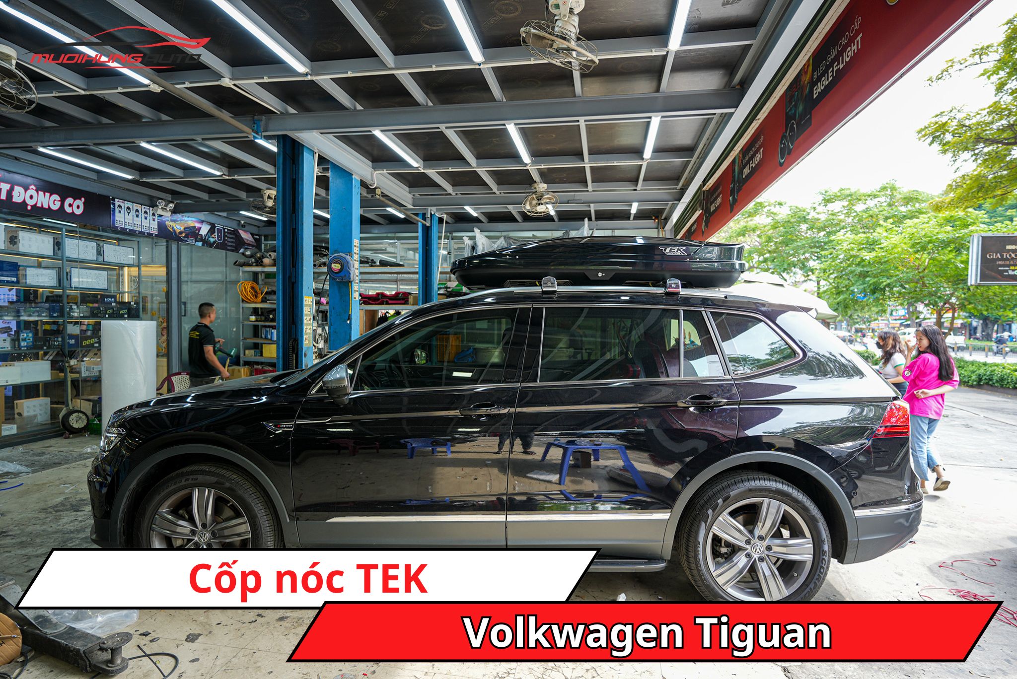 Cốp nóc TEK cho xe Volkswagen Tiguan