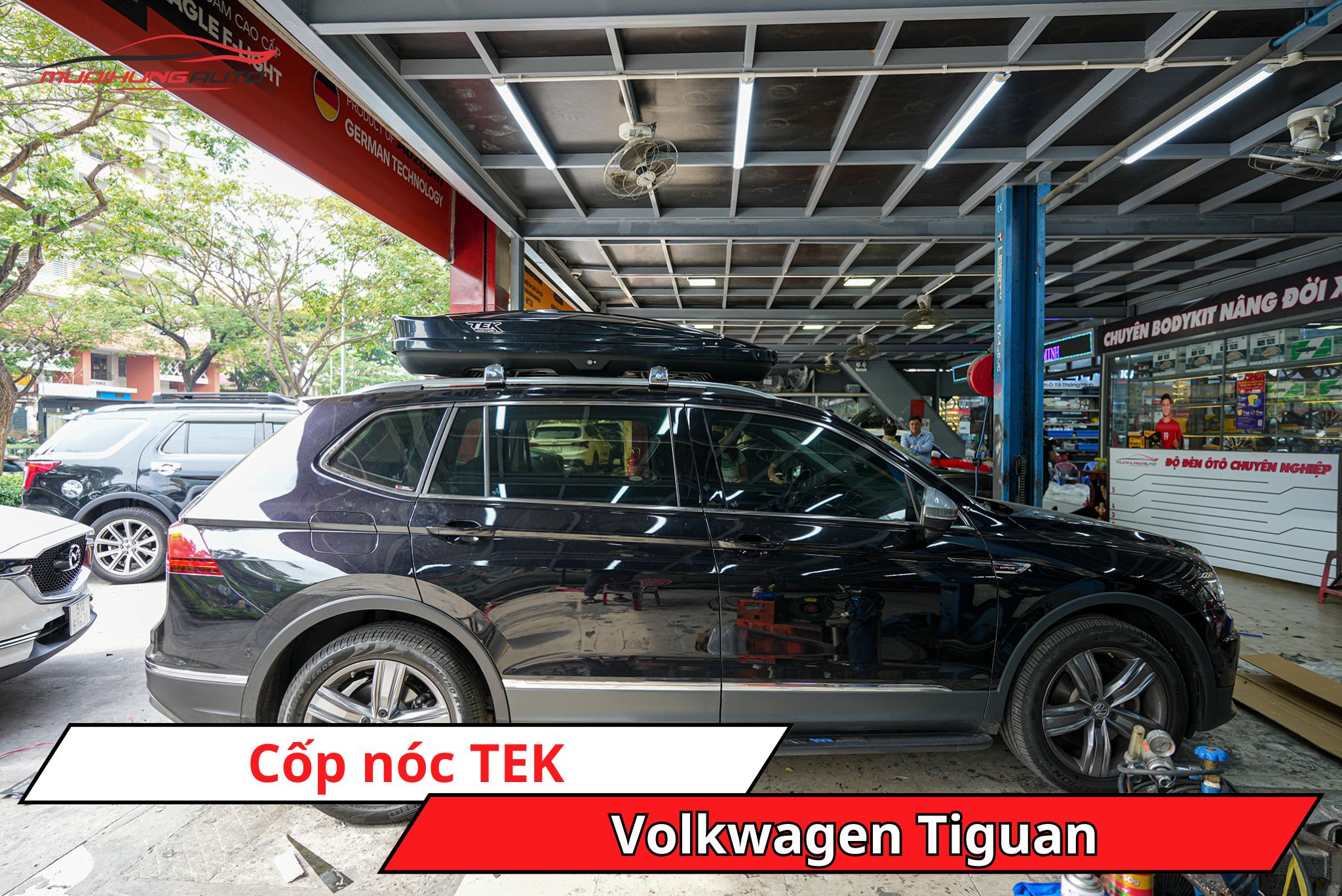 Cốp nóc TEK xe Volkswagen Tiguan