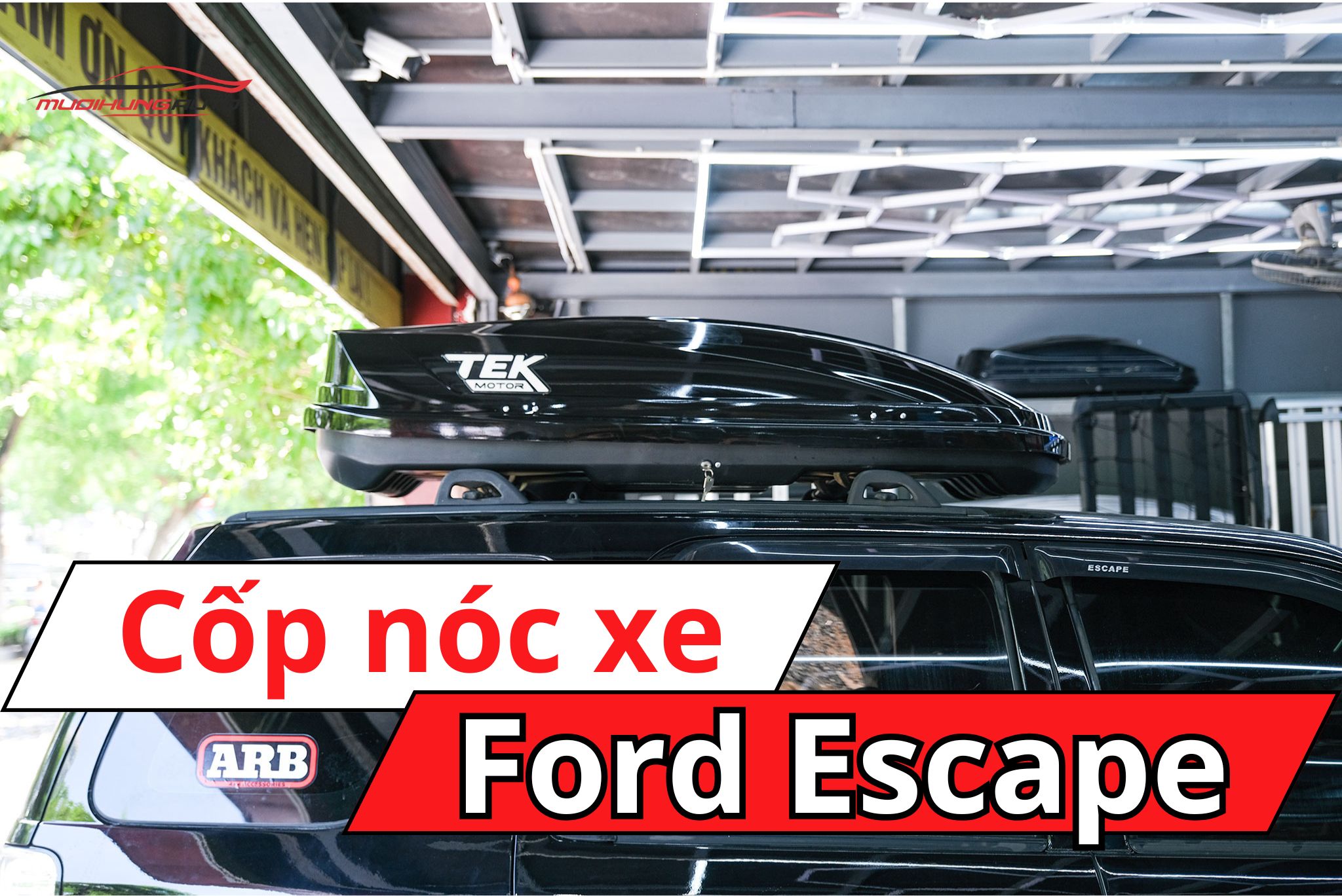 Cốp nóc xe Ford Escape