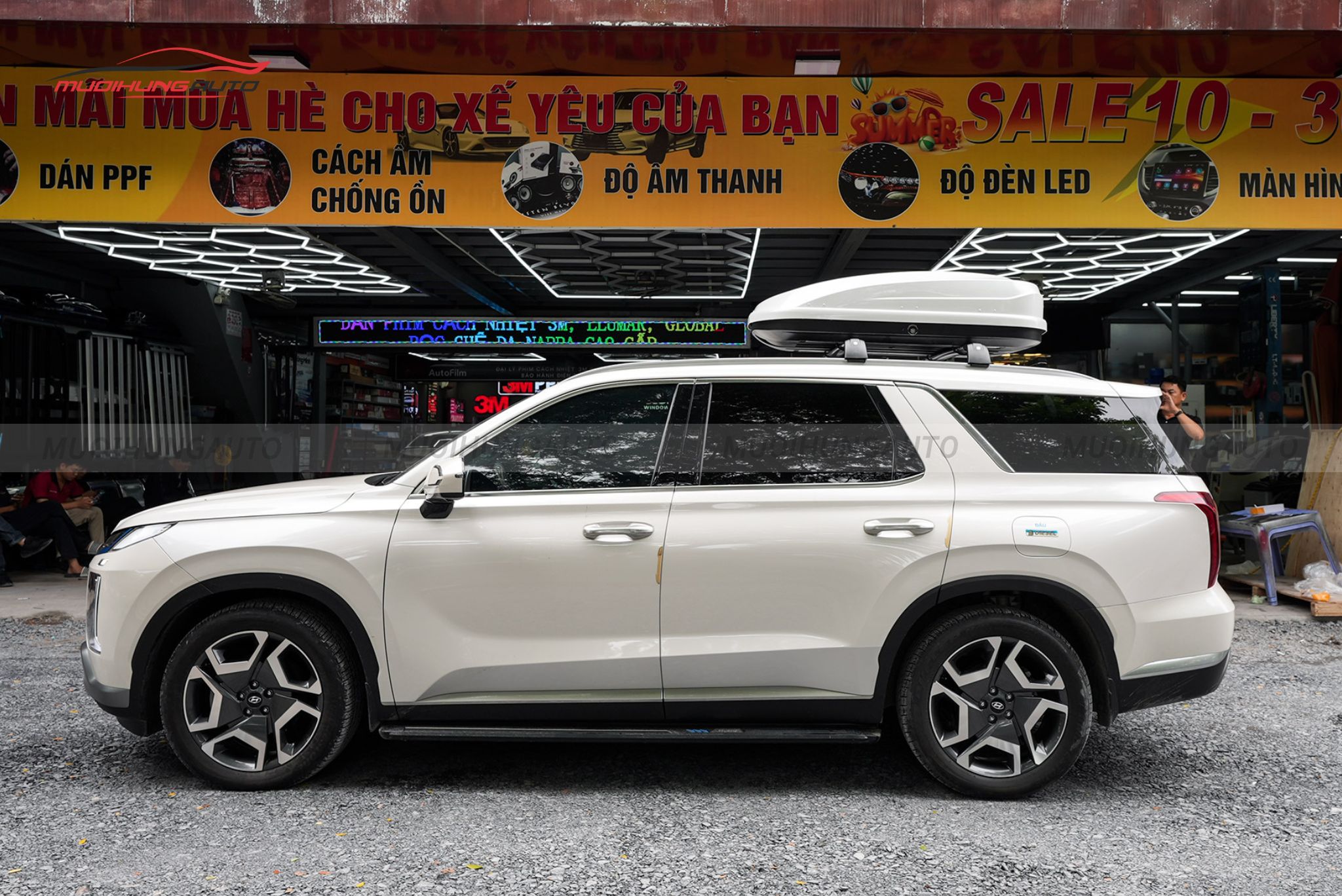 Cốp nóc xe Hyundai Palisade 2024