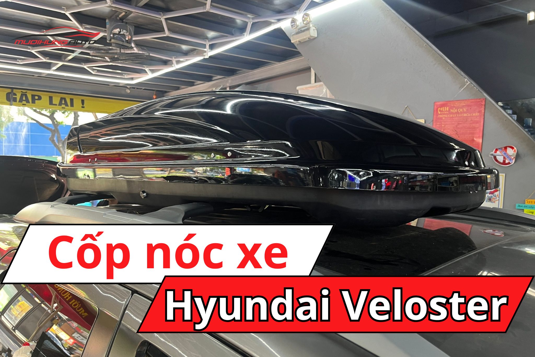 Cốp nóc xe Hyundai Veloster