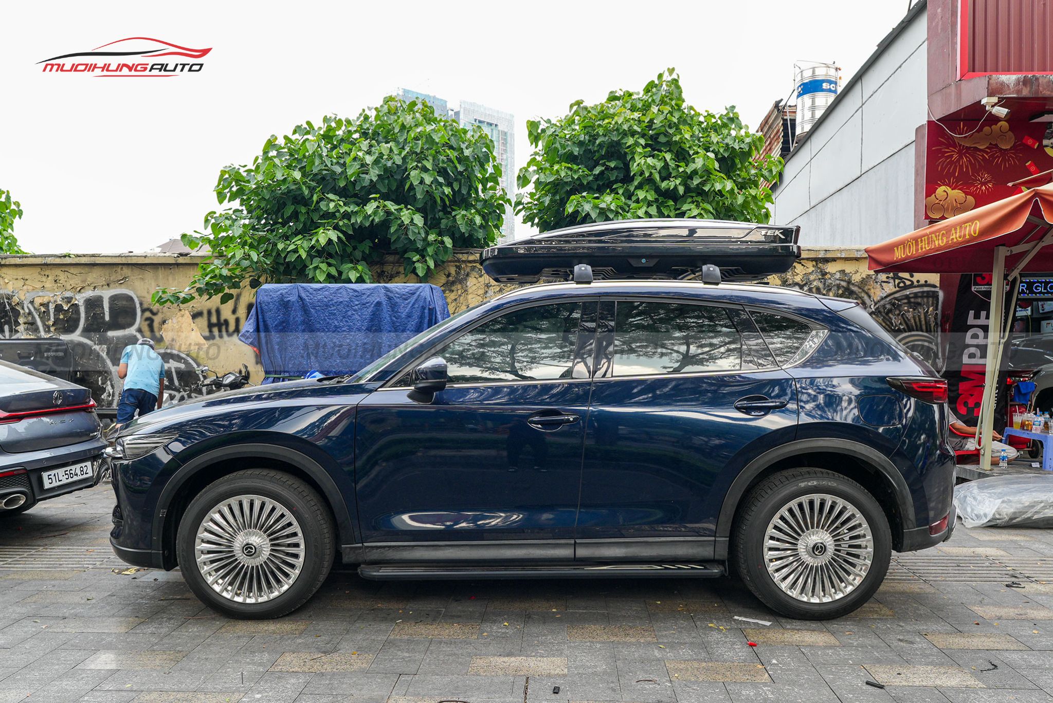 Cốp nóc xe Mazda CX5 2019